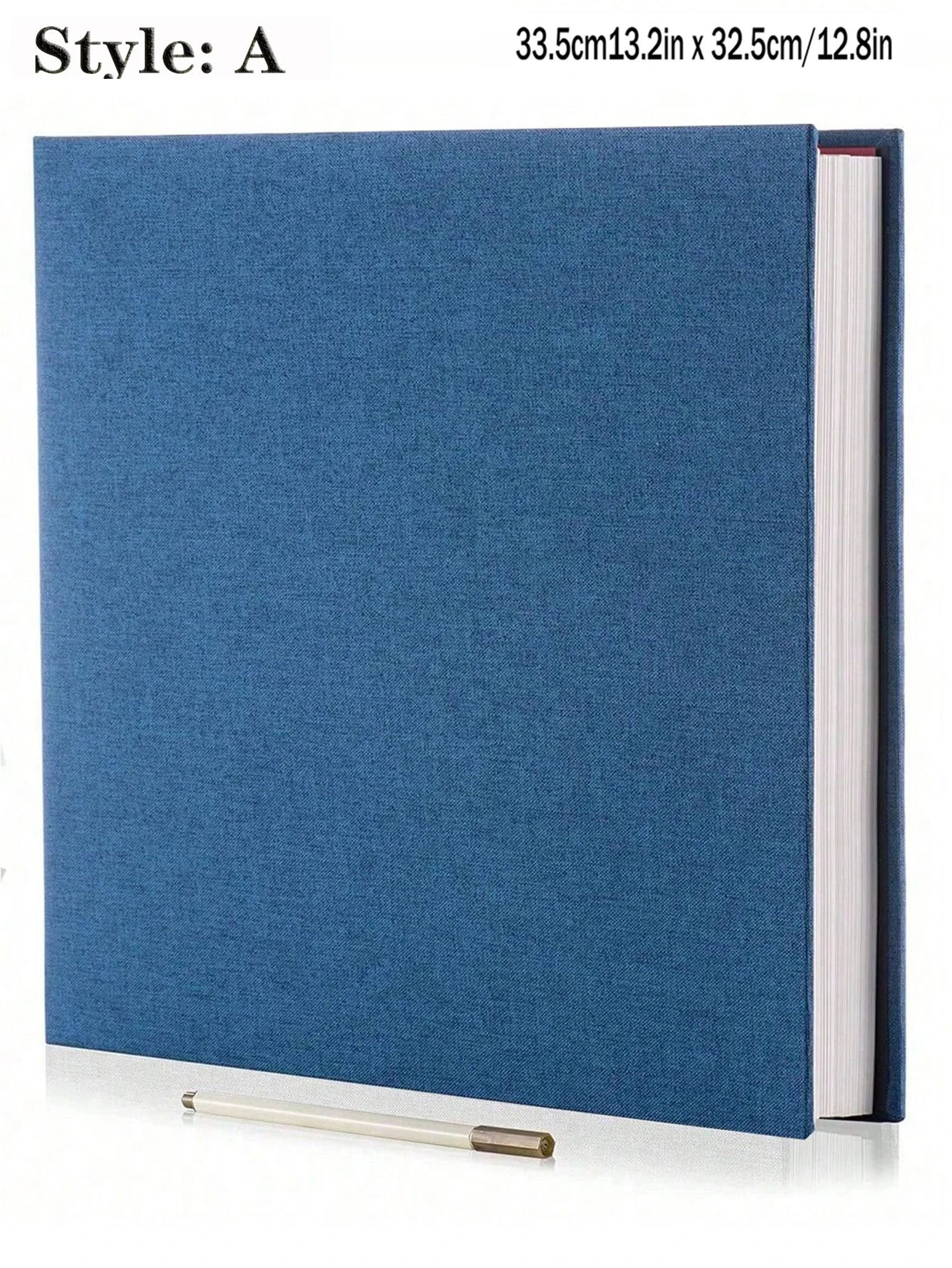 Linen Photo Album Self Adhesive Scrapbook Album For Pictures 21