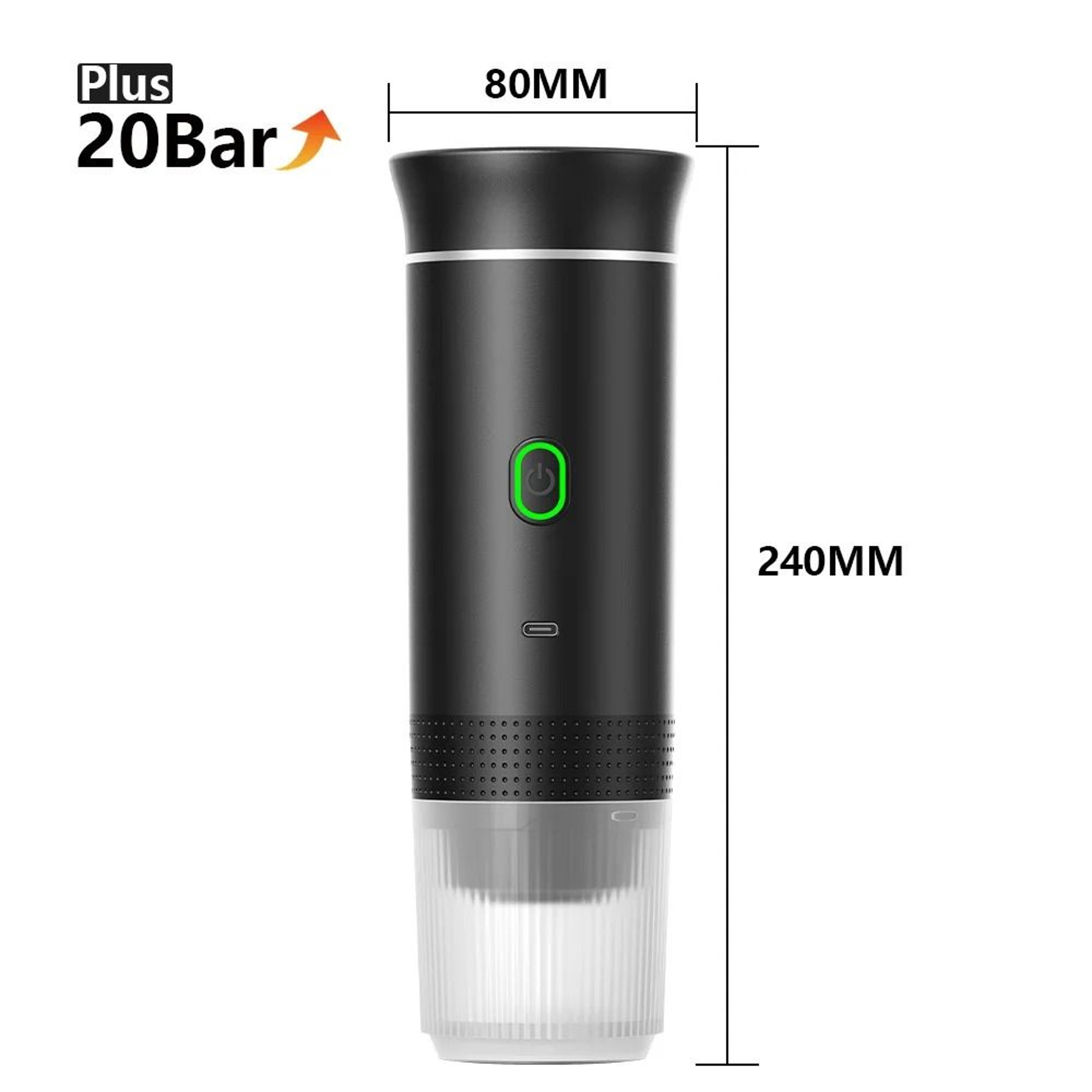 Wireless Electric Portable Espresso Coffee Maker For Car Home And Camping 12