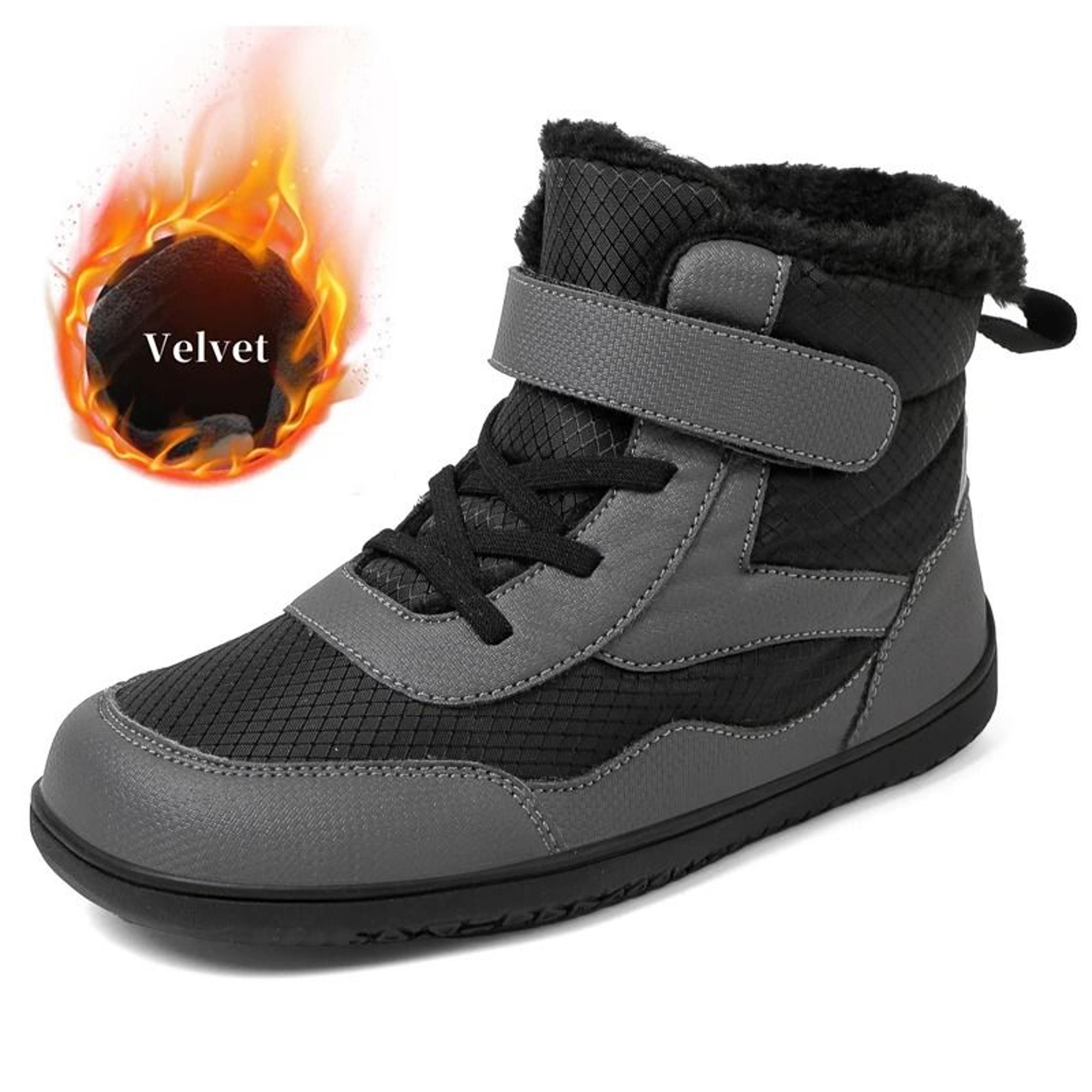 REXSVAN Kids Minimalist Barefoot Wide Sneakers Zero Drop Shoes 23