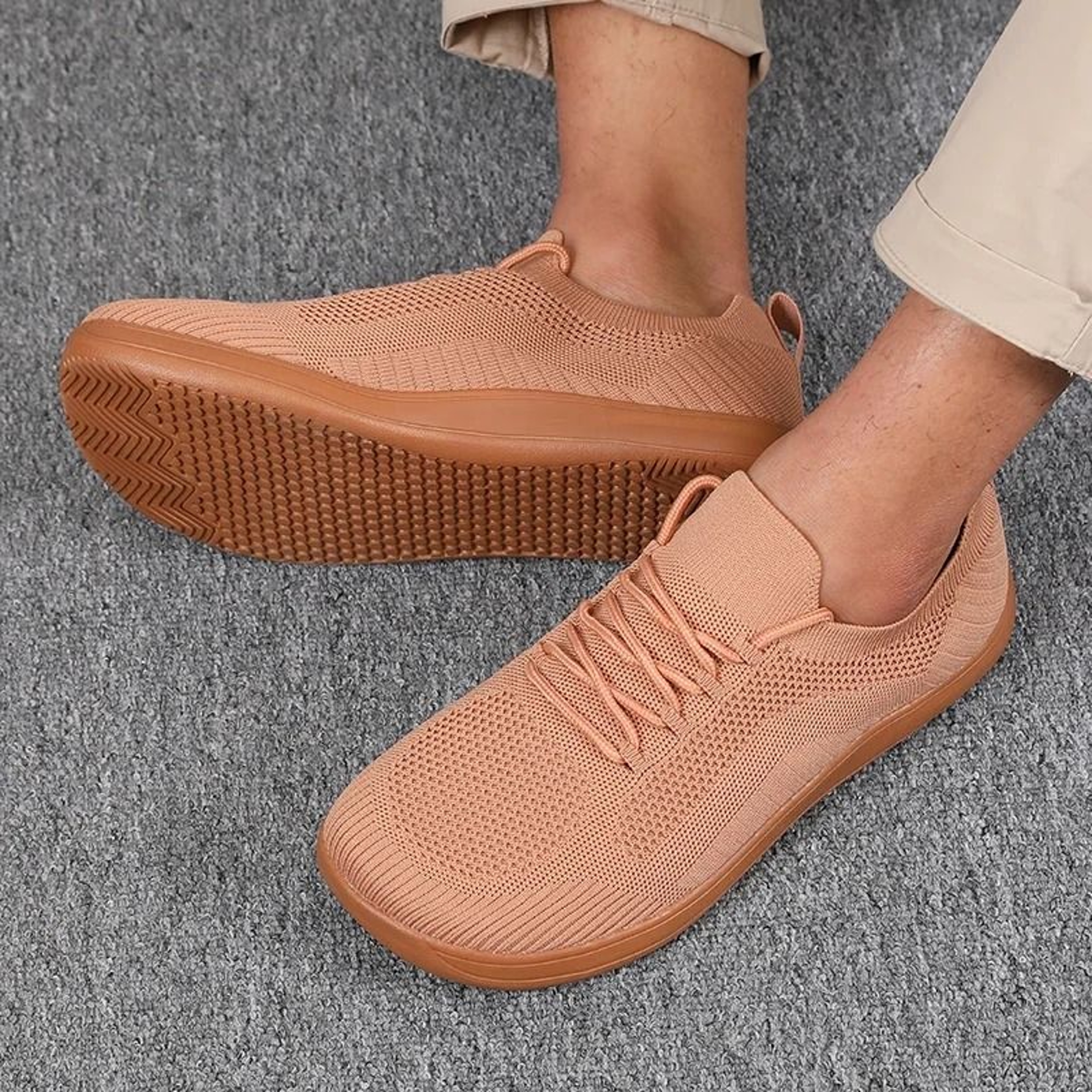 Wide Toe Barefoot Mesh Sneakers For Everyday Comfort 9