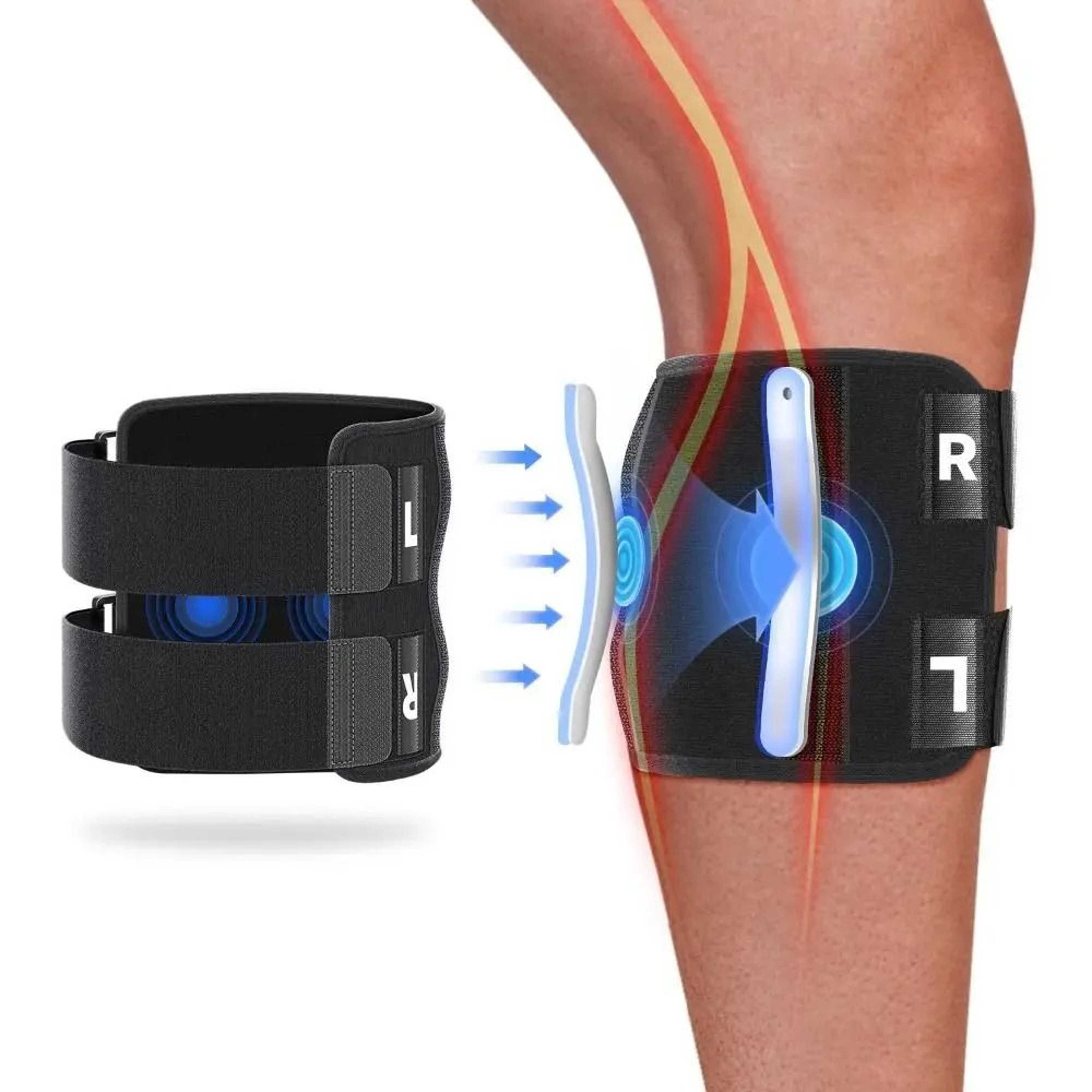 Adjustable Sciatica Pain Relief Brace With Dual Pressure Pads 0