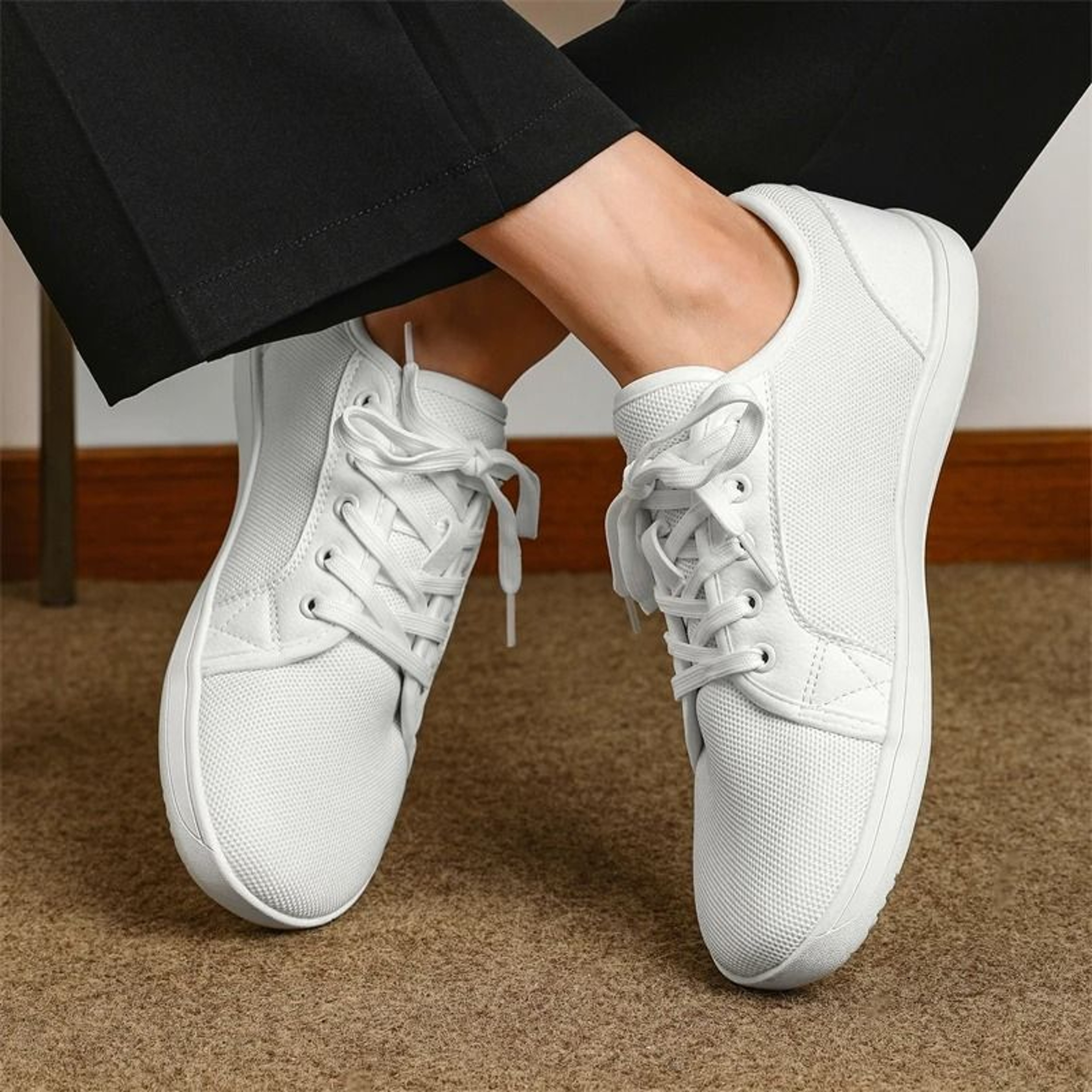 Mens Wide Minimalist Barefoot Sneakers With Zero Drop Sole Lightweight Walking Shoes 1