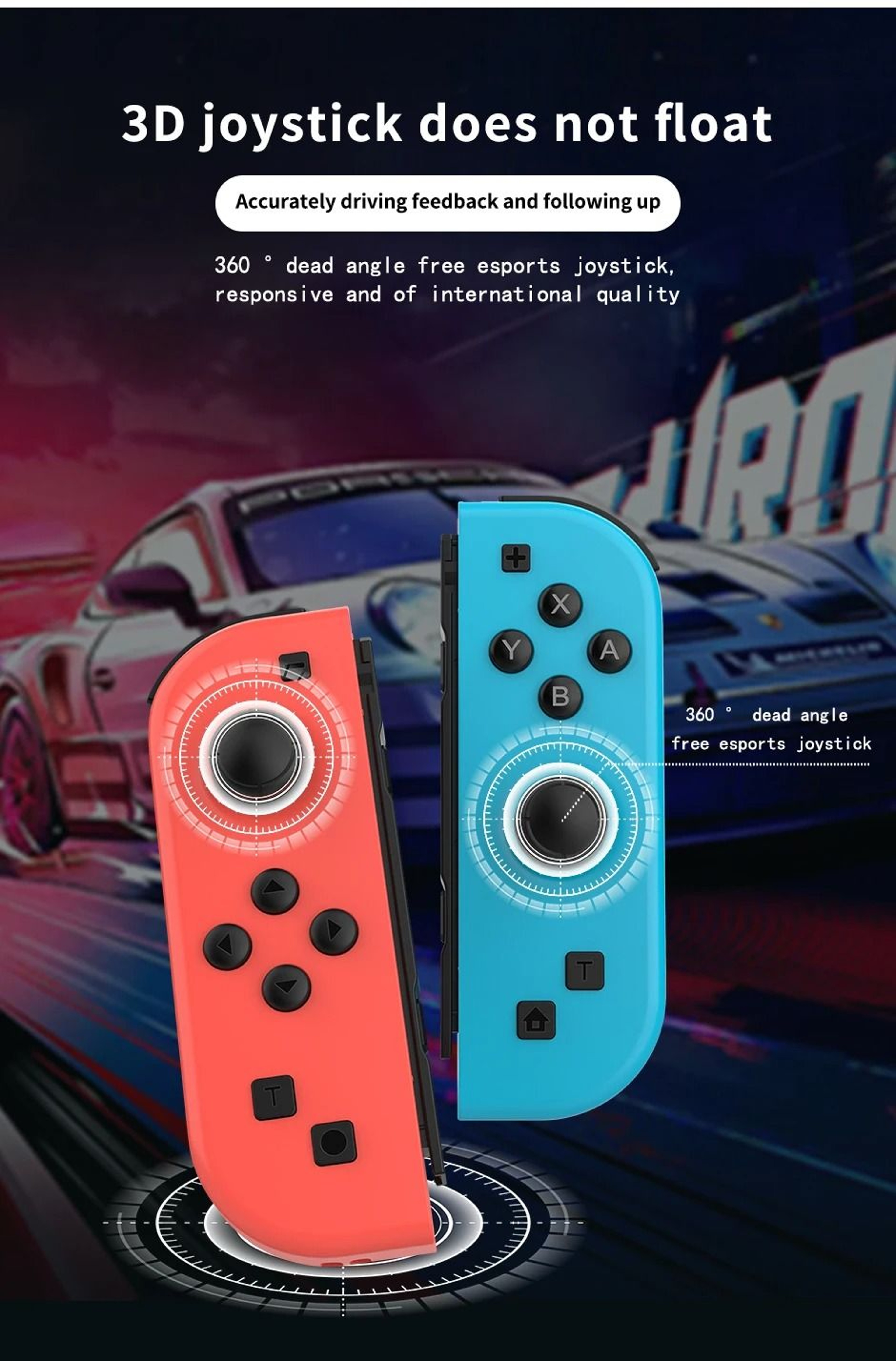 Wireless Joy Pad Controllers For Nintendo Switch With Turbo And Wake Up Function 1