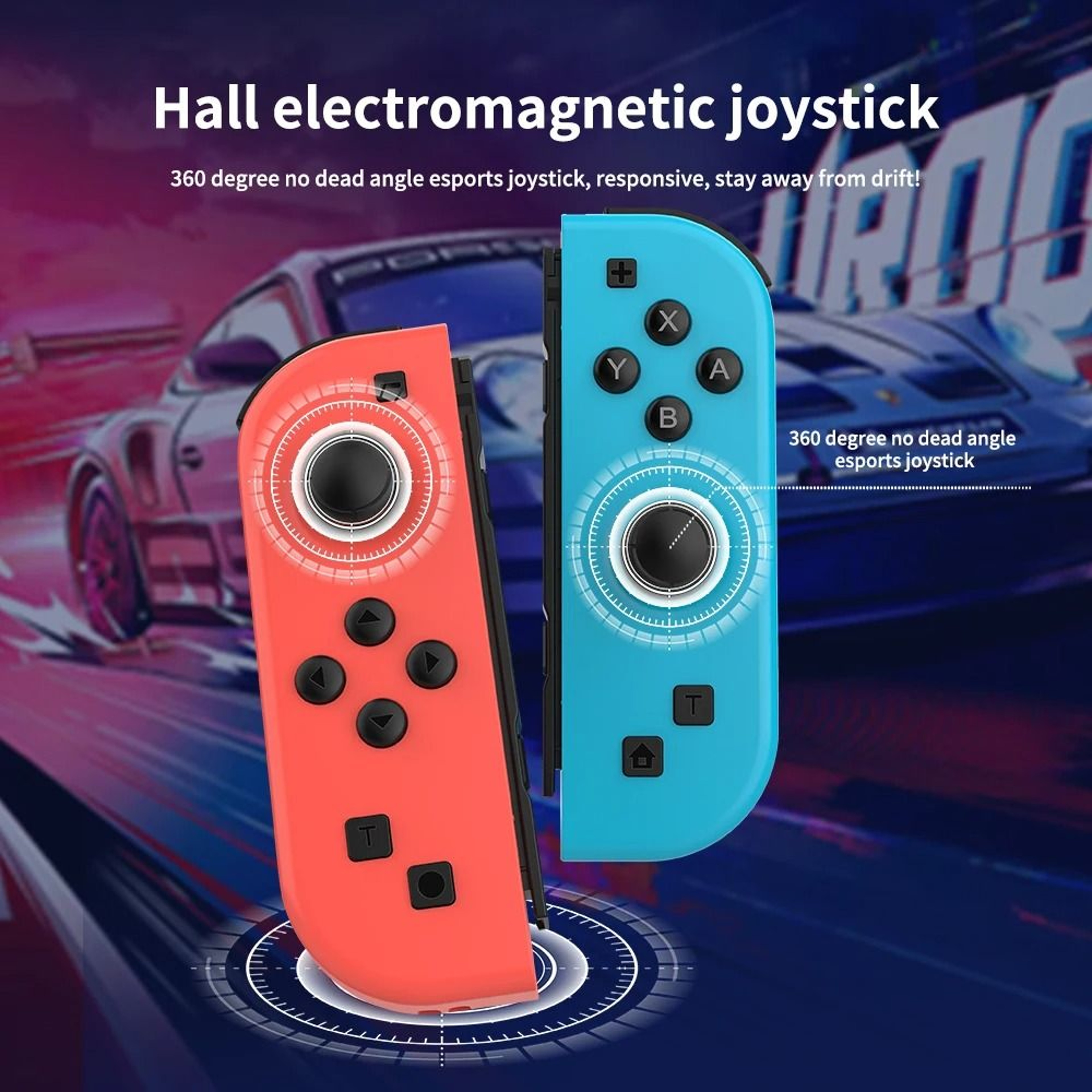 Wireless Joy Pad Controllers For Nintendo Switch With Turbo And Wake Up Function 3