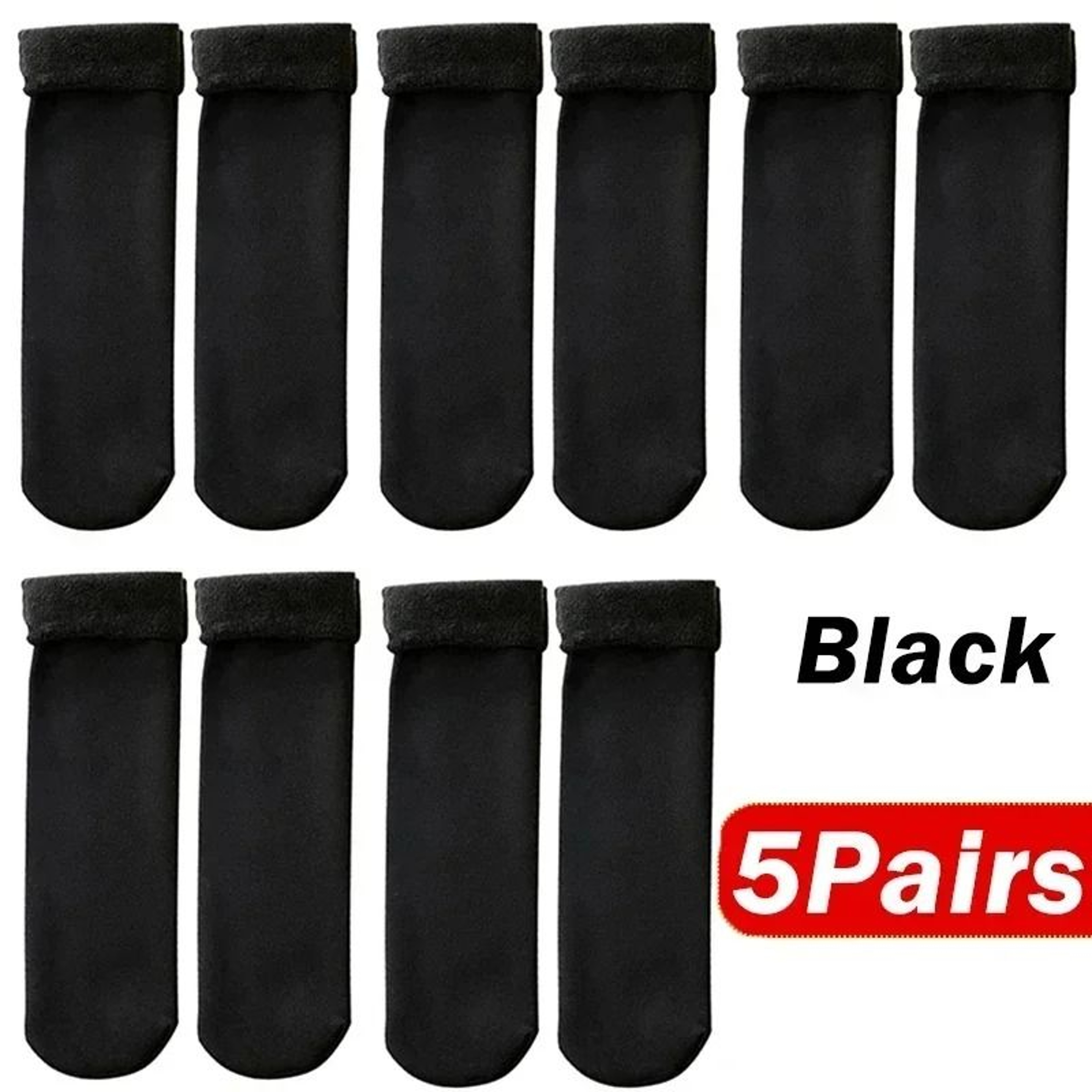 Womens Winter Thermal Wool Blend Socks Thick Warm Short Boot Socks For Cold Weather 10