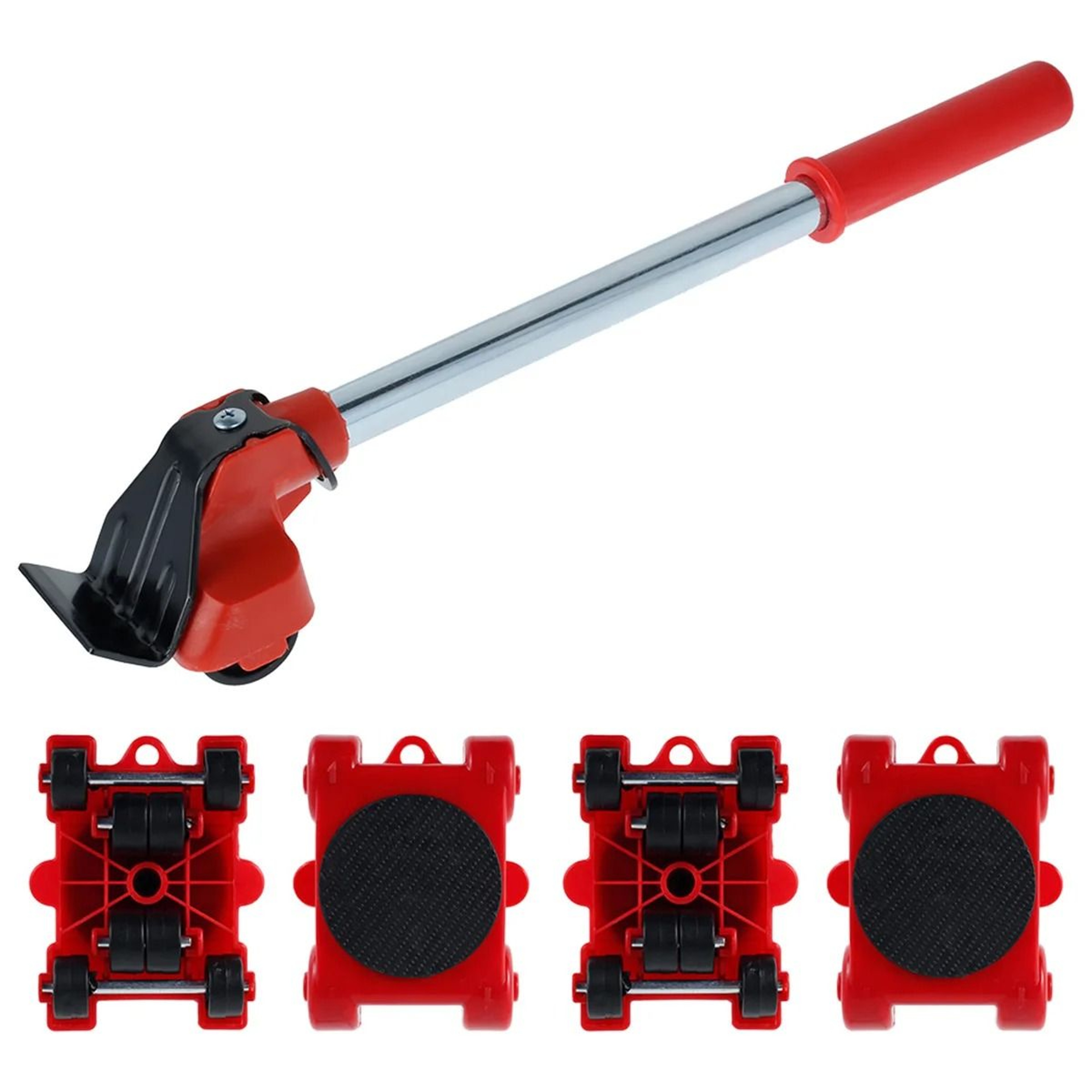 Heavy Duty Furniture Lifter Roller Tool Kit With Appliance Lift Sliders 8