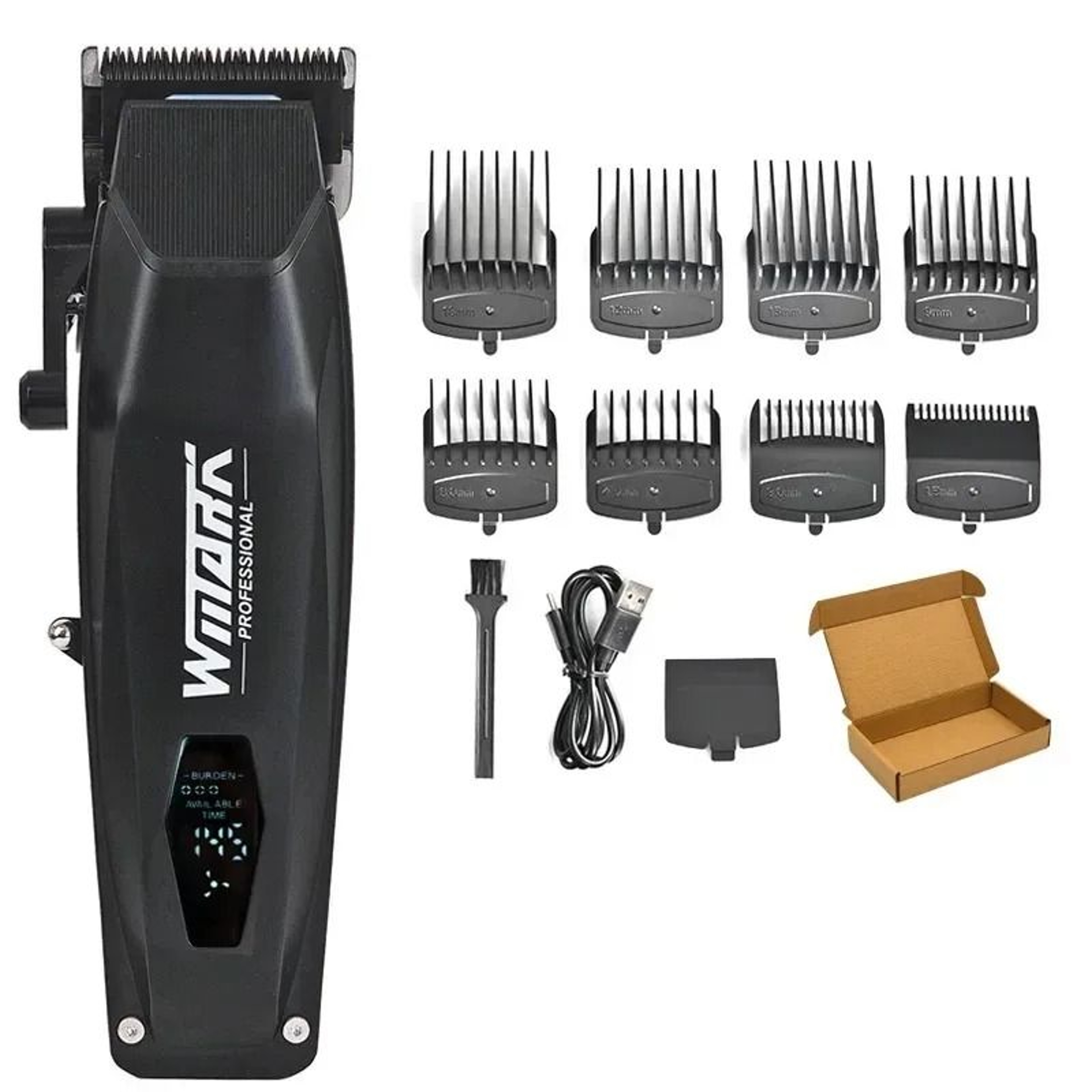 WMARK NG125 Professional Electric Hair Clippers With Adjustable Blade For Men 6