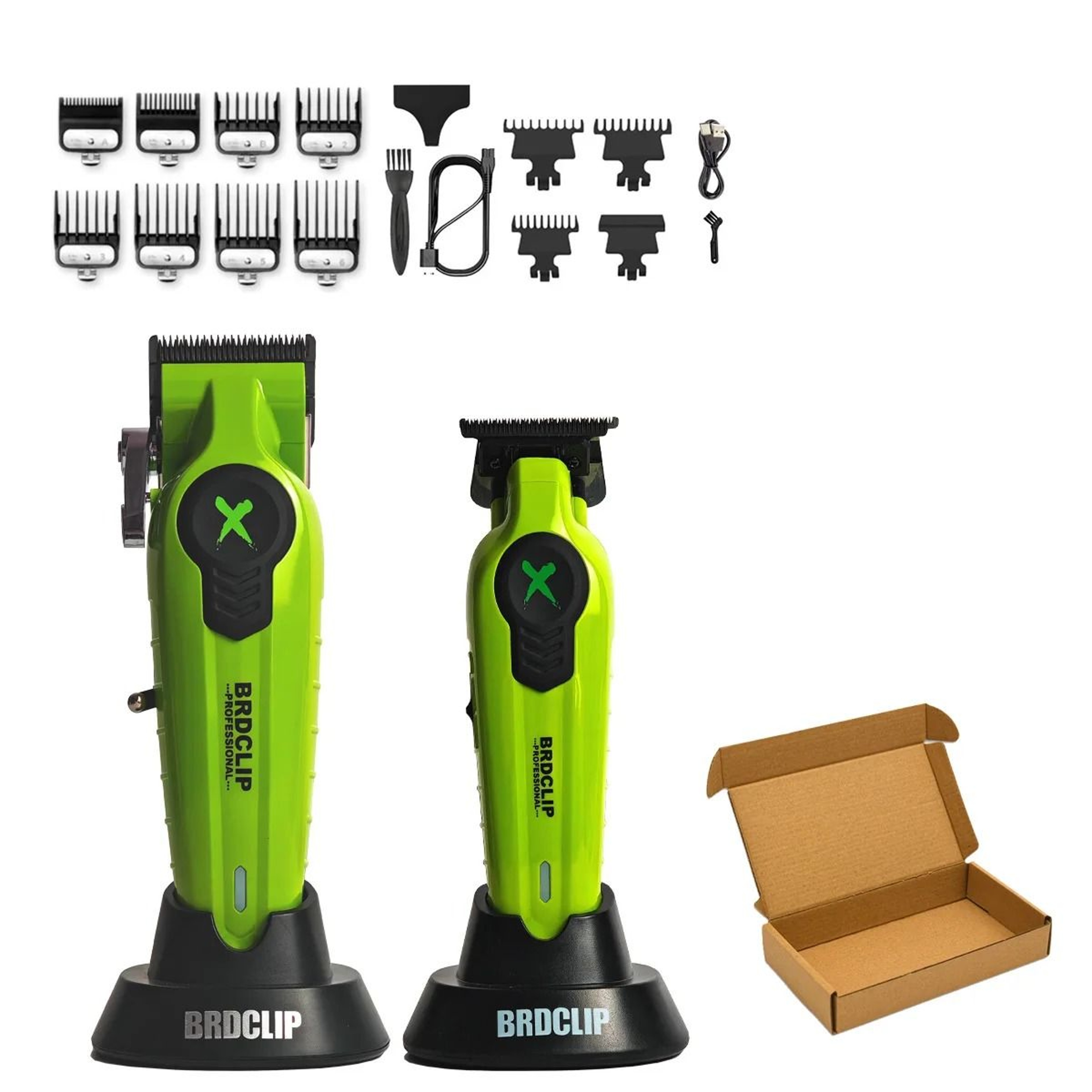 BRDCLIP X Series Professional Hair Clipper Trimmer And Shaver Set 2