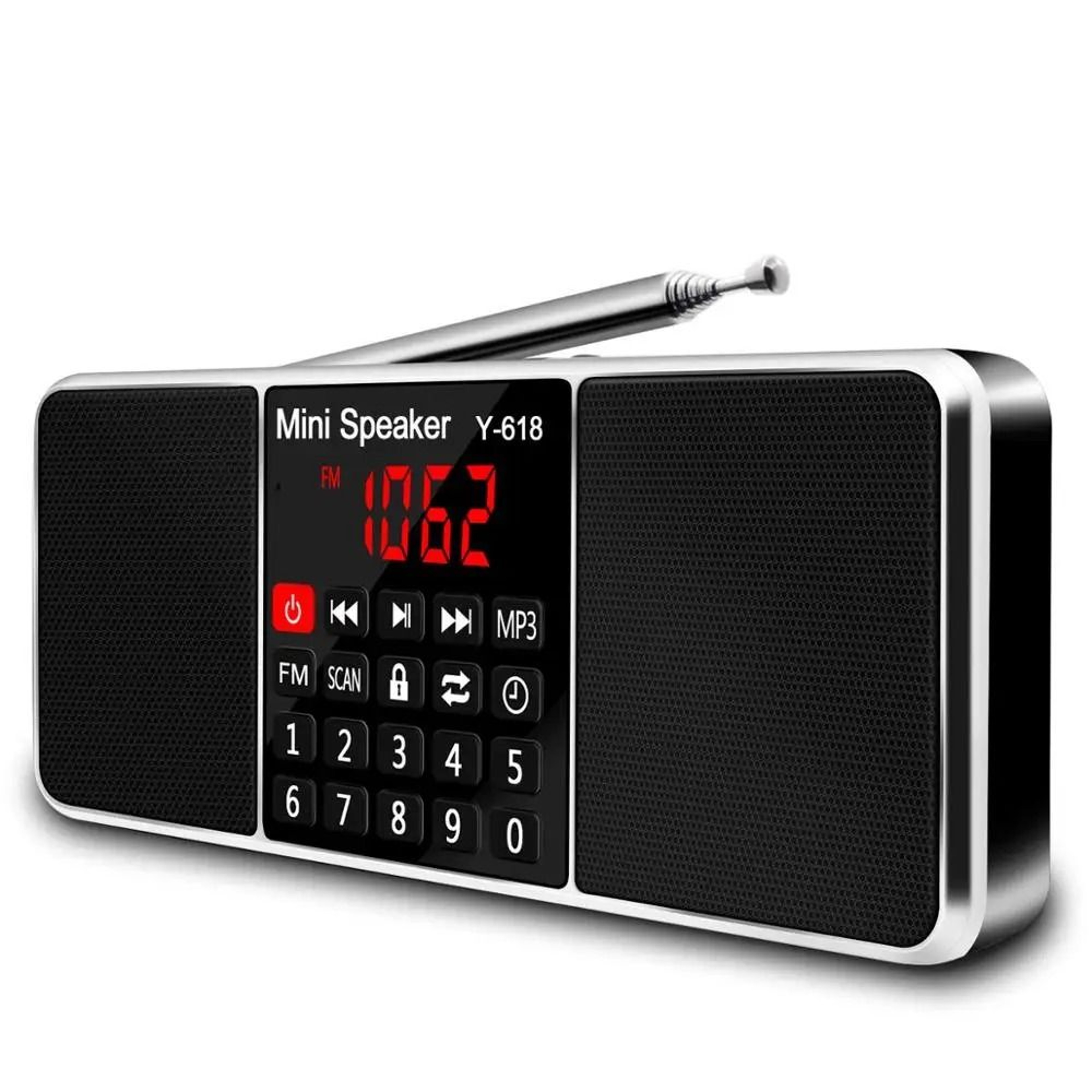 Lefon Digital FM Radio Receiver With MP3 Player And LED Display 6