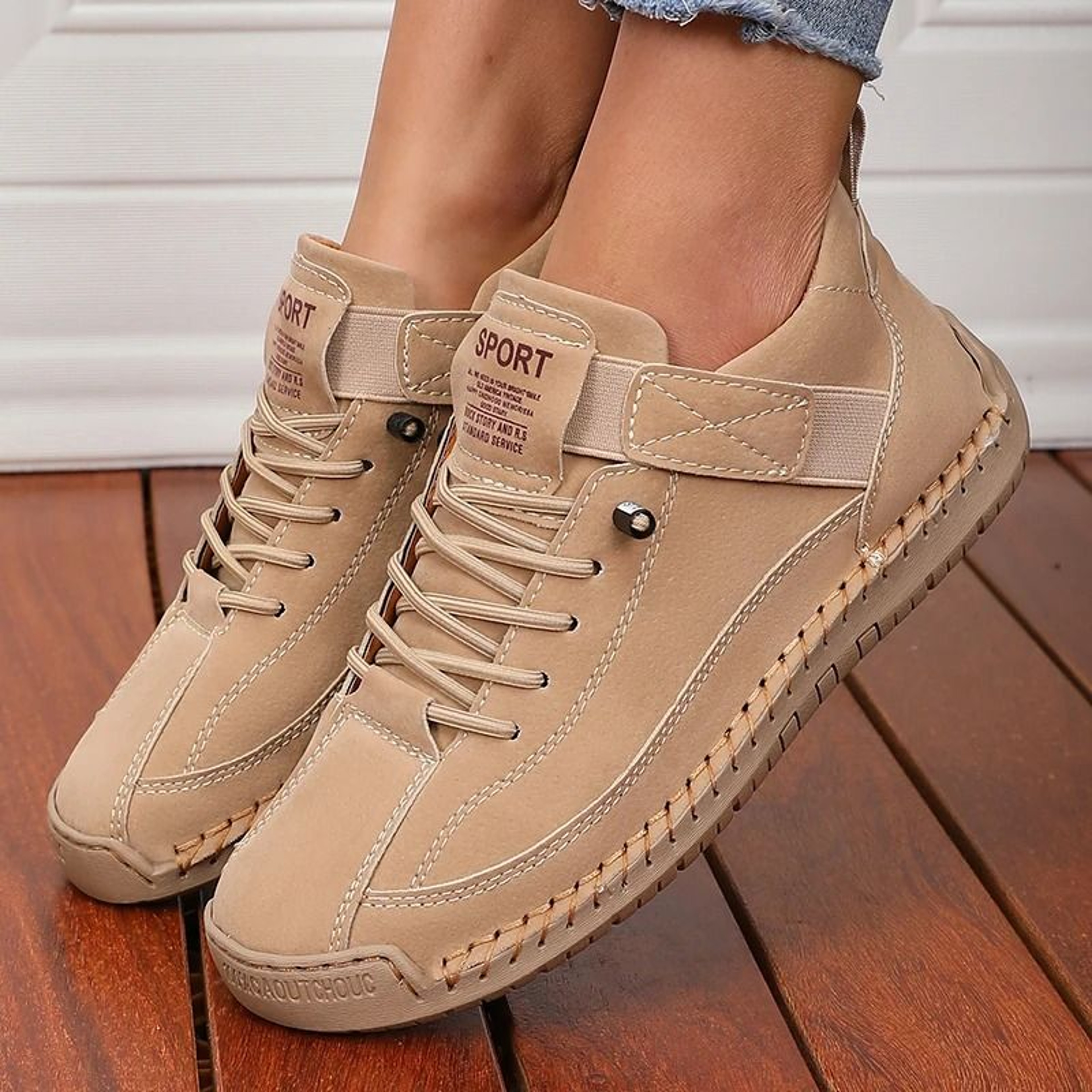 Womens Mid Top Boots Retro Anti Slip Workwear Shoes For Summer And Casual Fashion 7