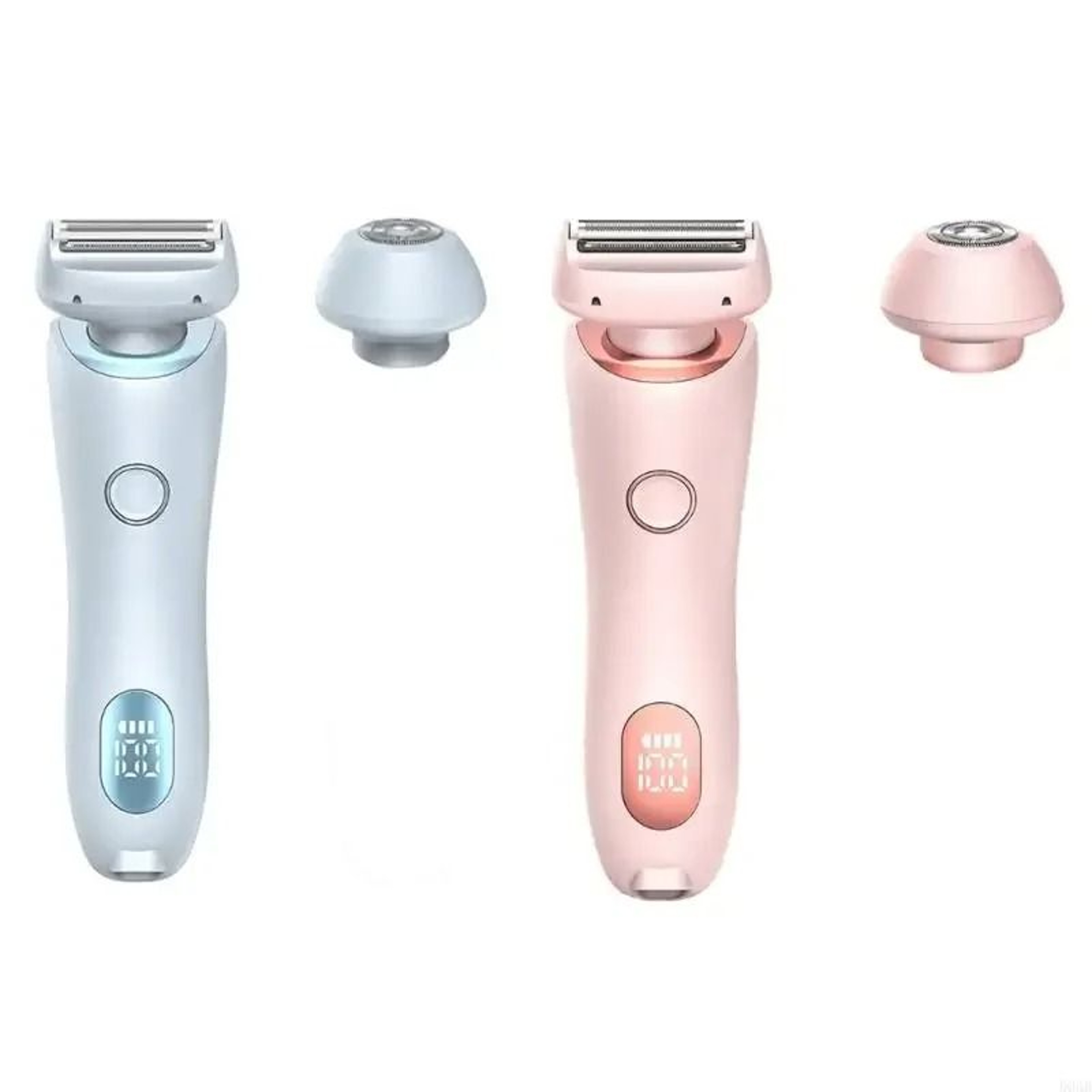 D0AB Electric Trimmer Shaver Women Waterproof Wet Dry Body Hair Trimmer 0