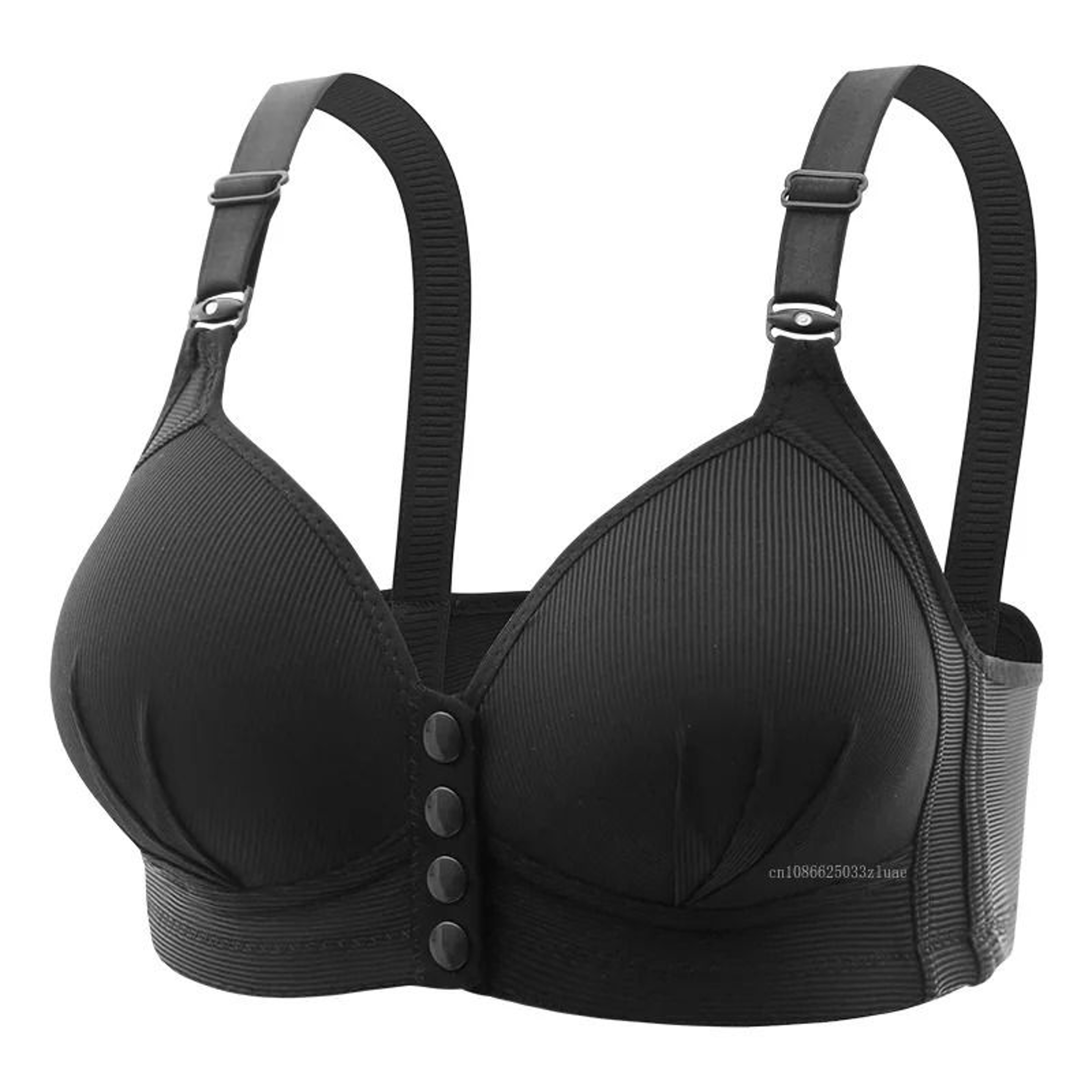 Front Buckle Thin Vest Bra Breathable Push Up Comfort Underwear Top 6