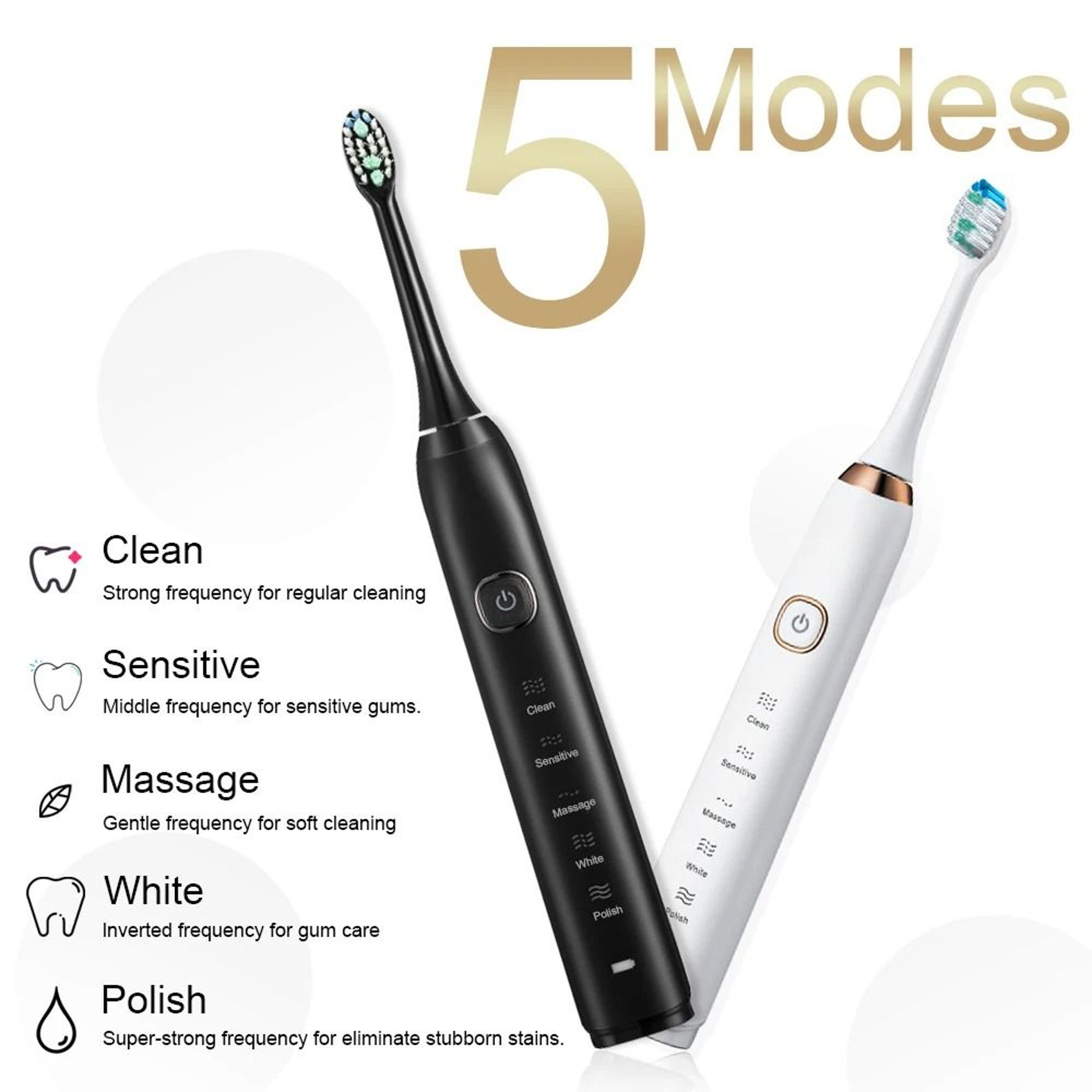 Sarmocare S100 USB Rechargeable Sonic Electric Toothbrush 1