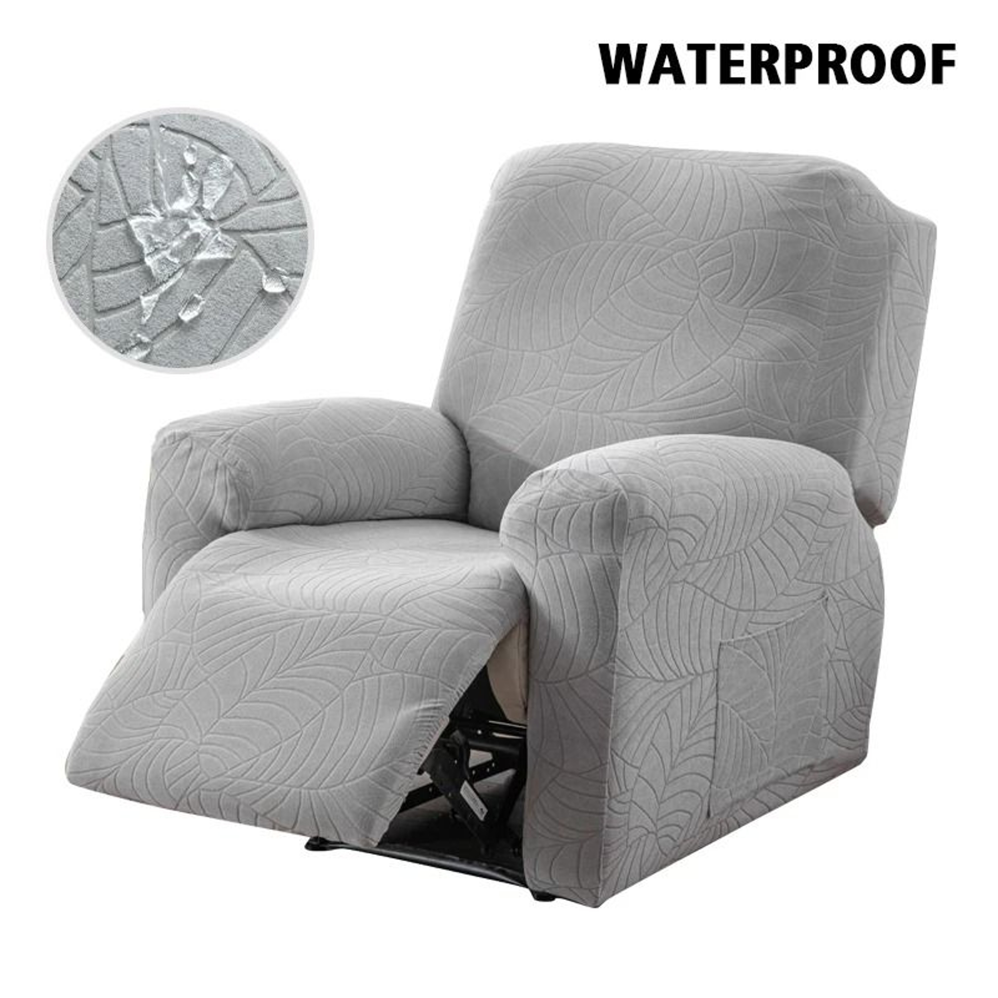 Waterproof Recliner Sofa Cover With Anti Slip Design For Living Room Armchair Protection 5