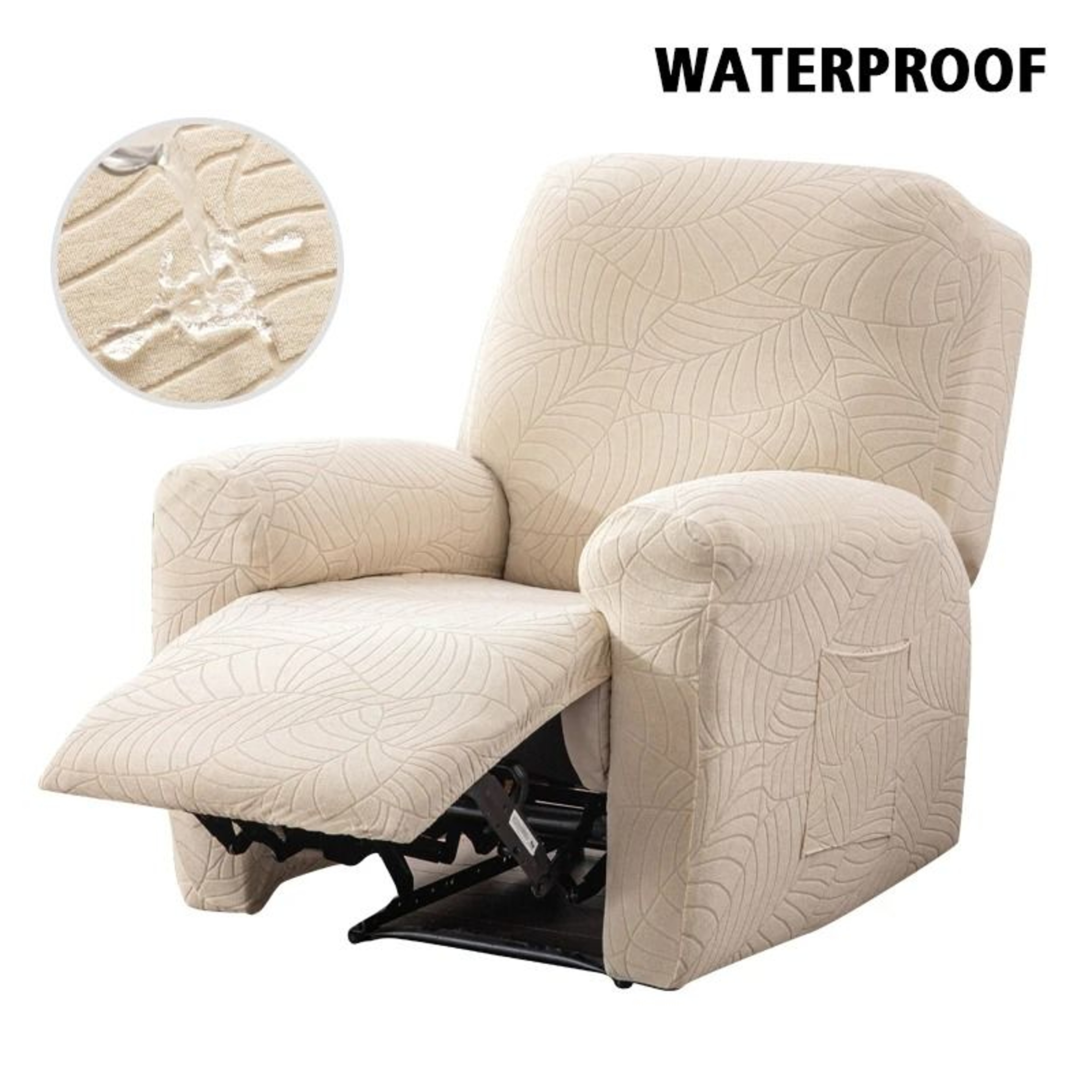 Waterproof Recliner Sofa Cover With Anti Slip Design For Living Room Armchair Protection 6