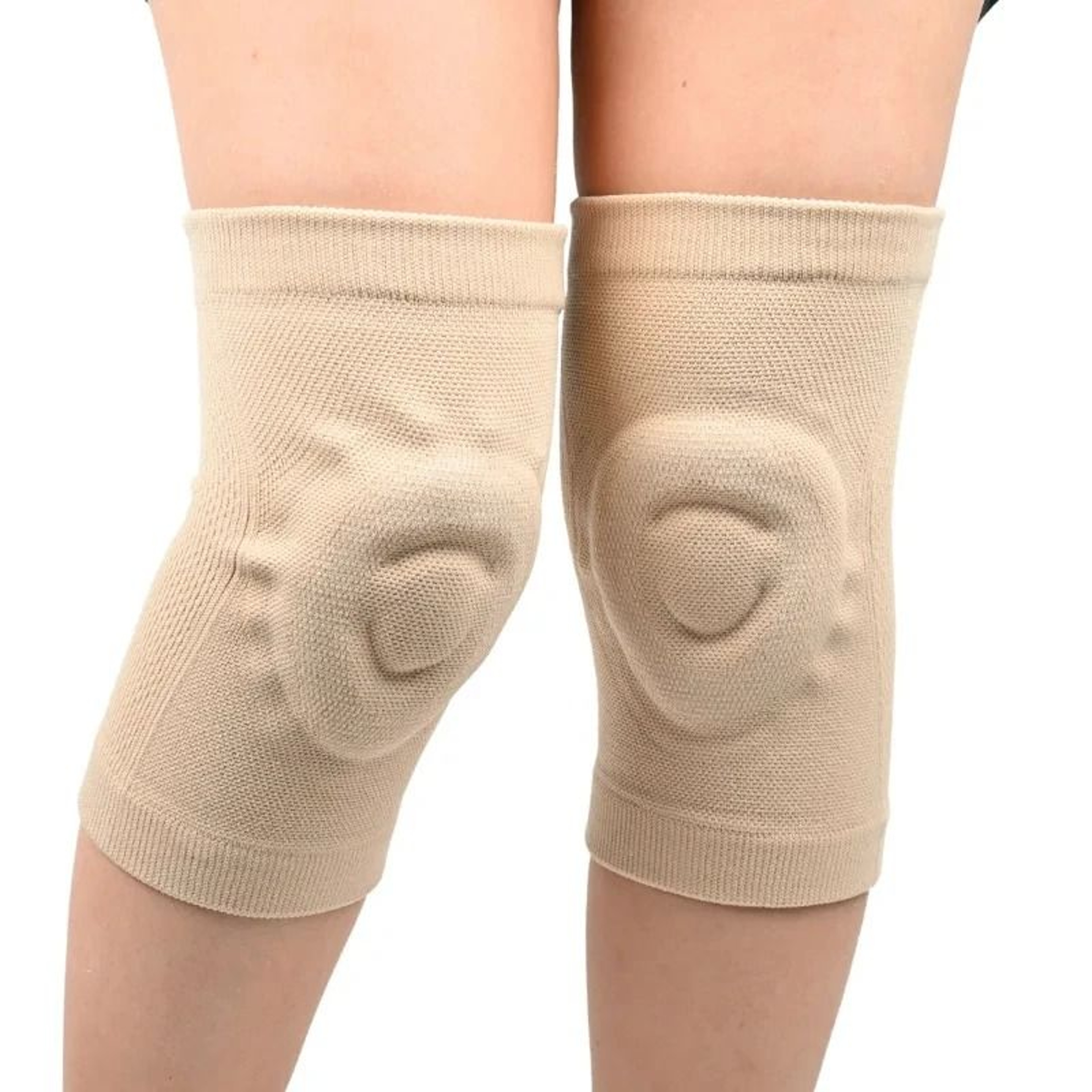Silicone Knee Pads With Thin Pressurized Cushion For Sports Dance And Skating 5