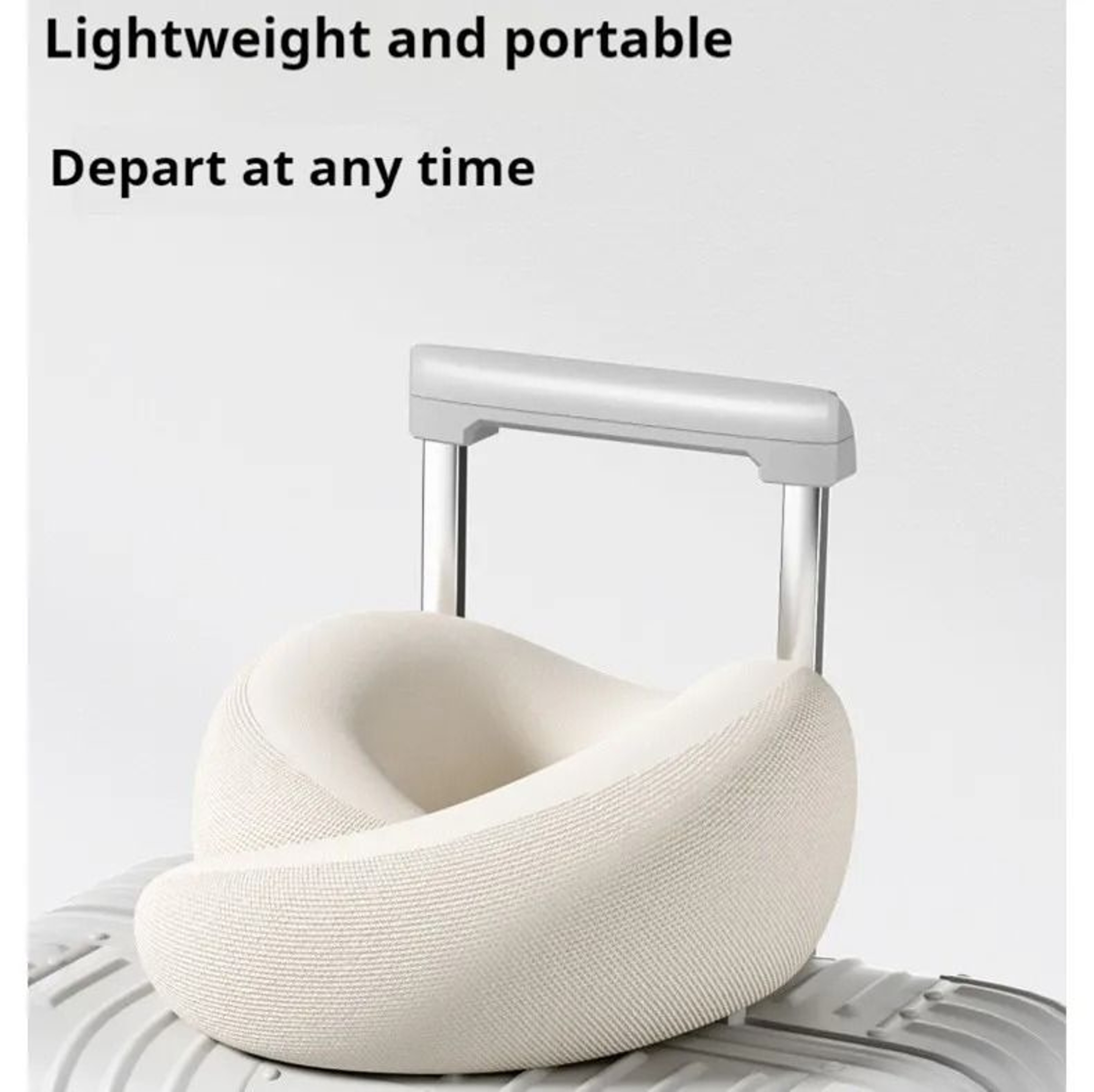 Memory Foam Neck Support Pillow Contour U Shape Travel Back Home Use 3