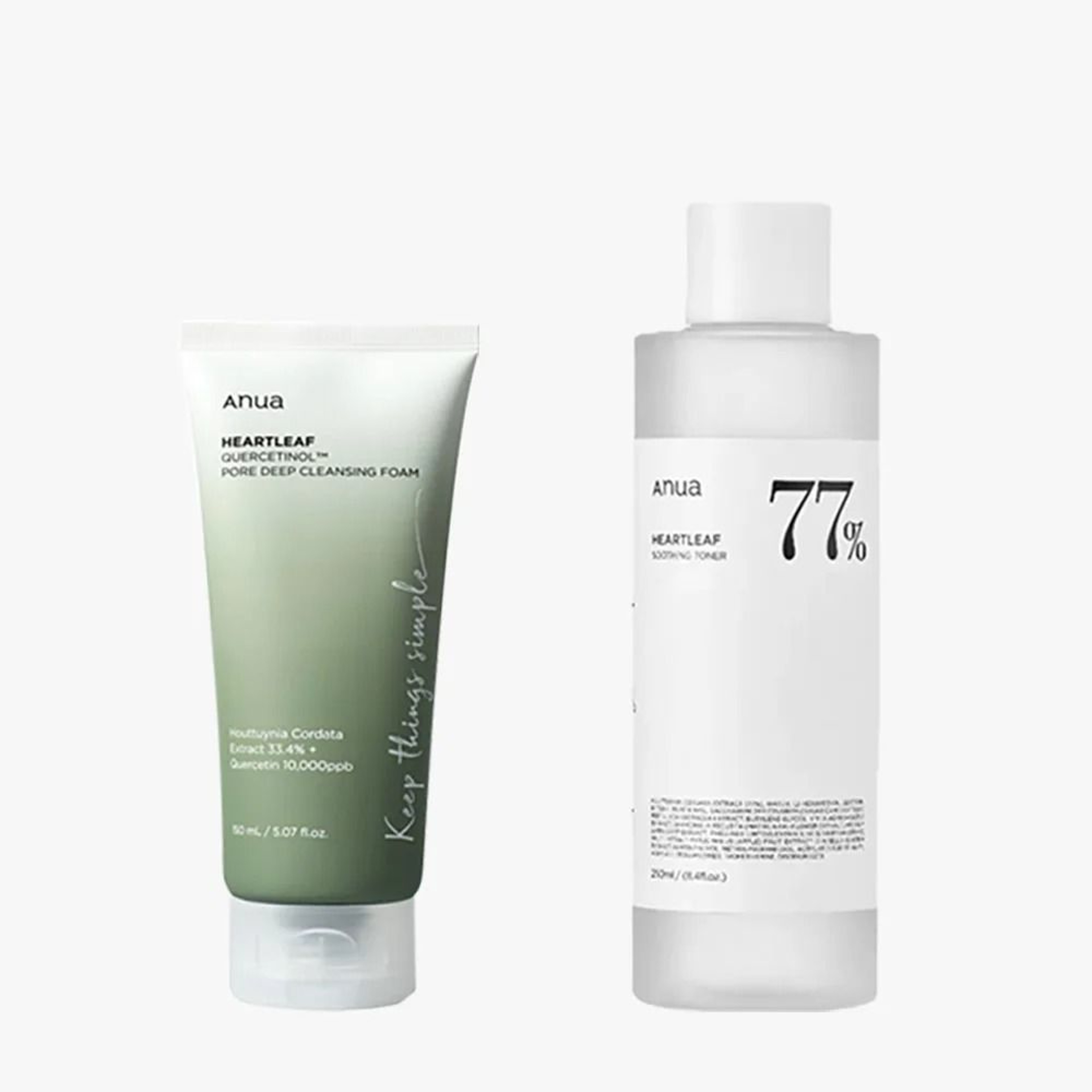 Anua Heartleaf 77 Toner And Cleansing Skincare Set 11