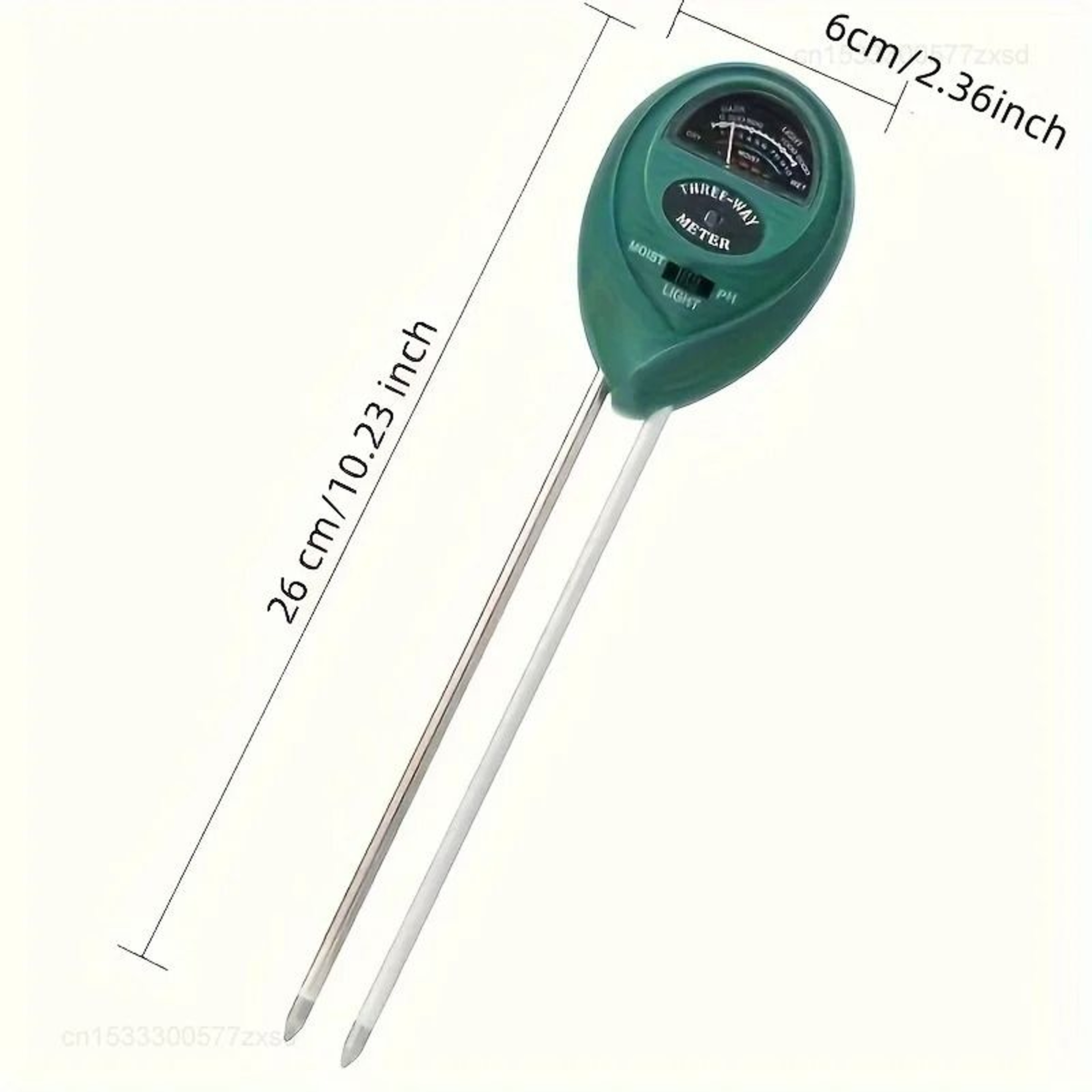 3 In 1 Soil PH Moisture Light Sensor Meter 5