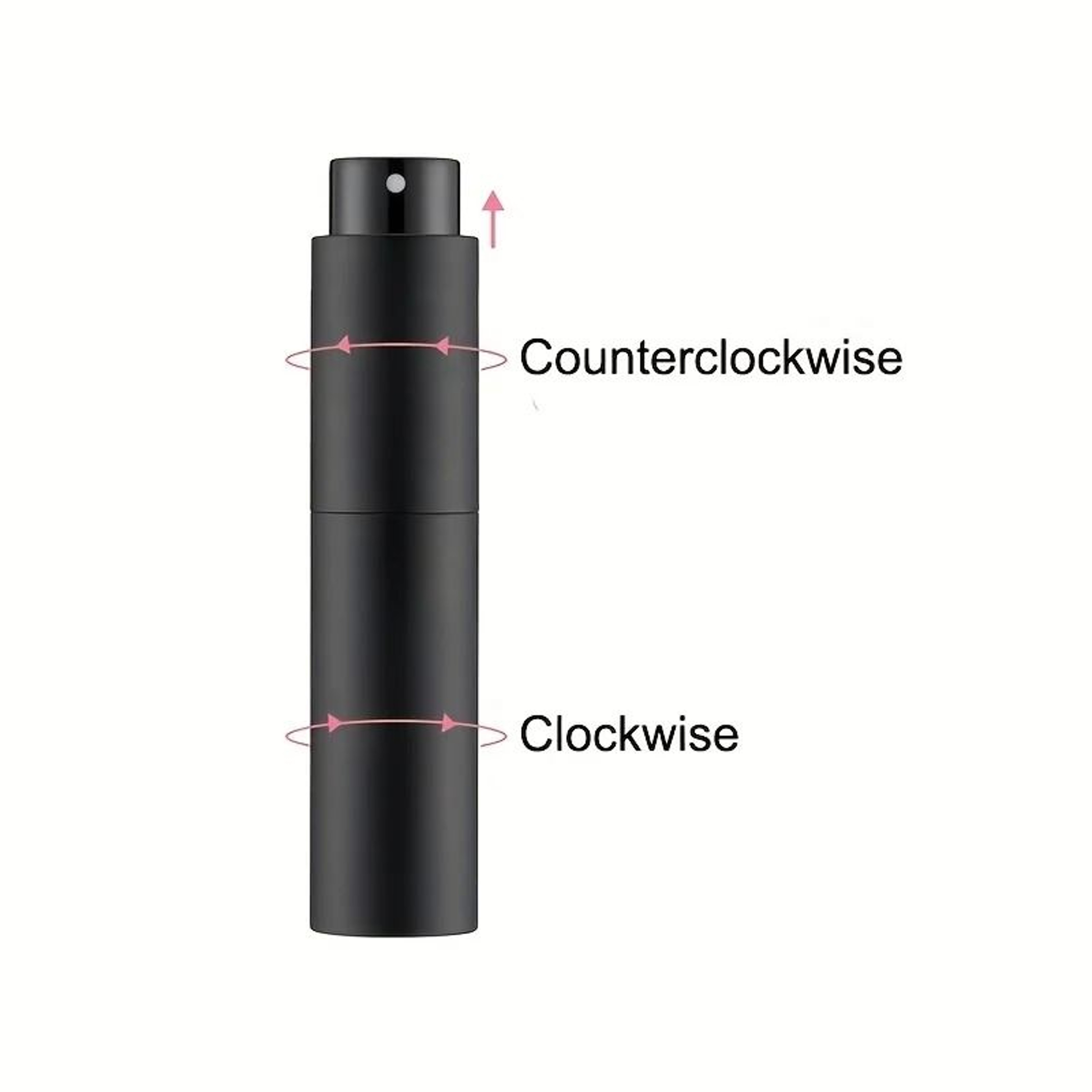 Refillable Travel Perfume Spray Bottle 10ml Portable Cologne Atomizer 2