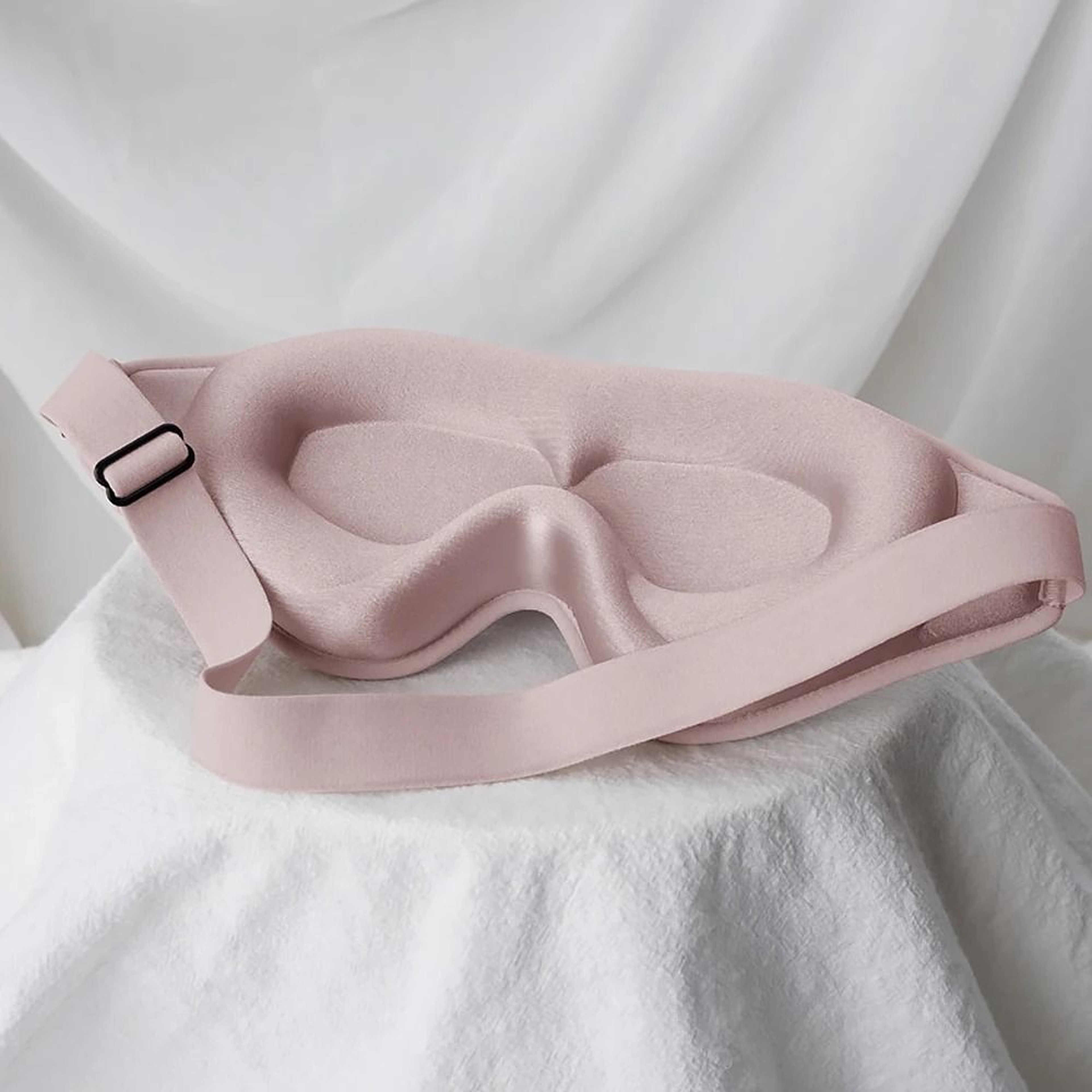 3D Sleep Mask Soft Memory Foam Eye Cover For Light Blocking And Comfortable Rest 7