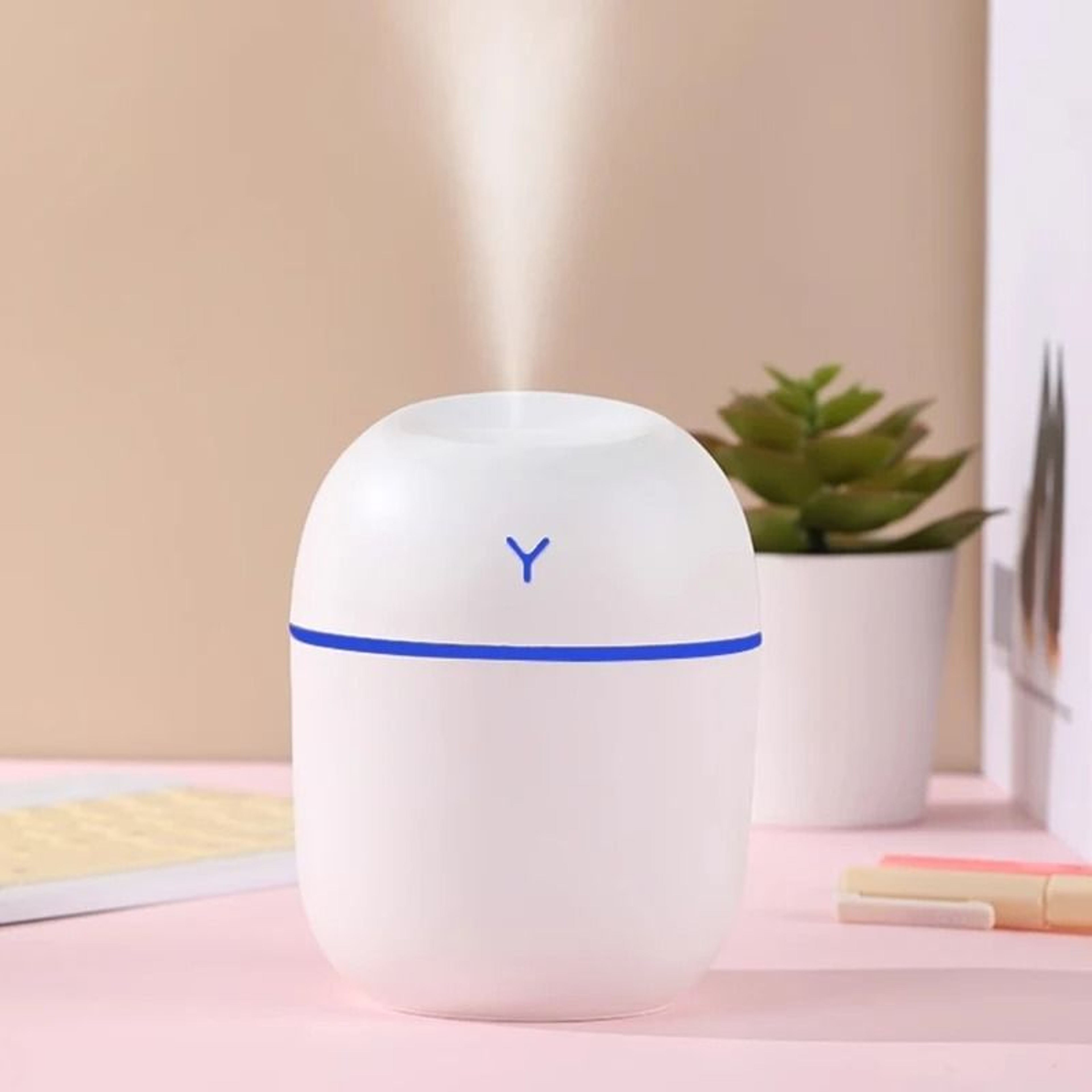 Multifunctional Mini Silent Humidifier Air Purifier For Home And Car Use 1