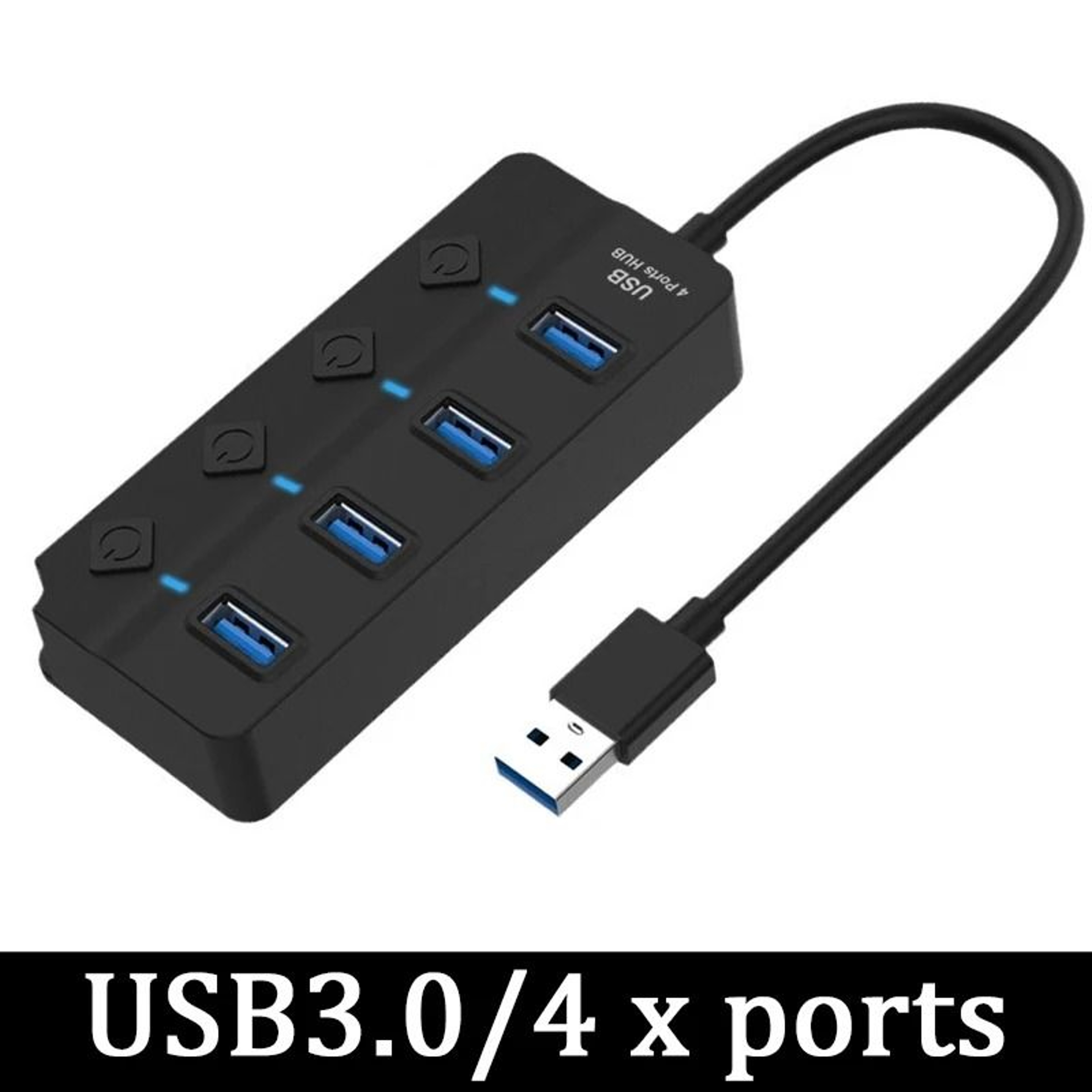 USB 30 Multi Port USB Splitter Hub 7