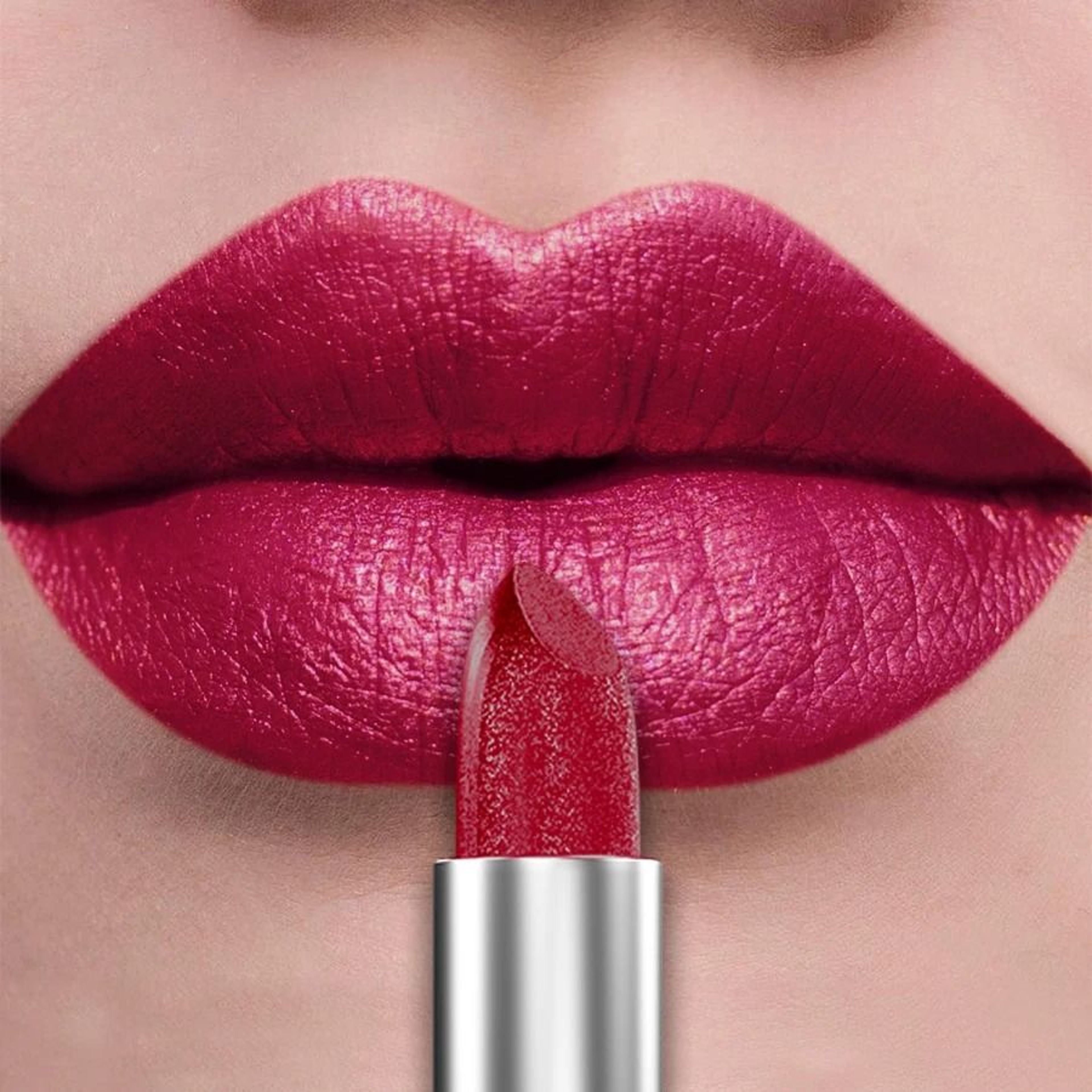 Metallic Glitter Lipstick Set Long Lasting Bold Pearl Finish 11