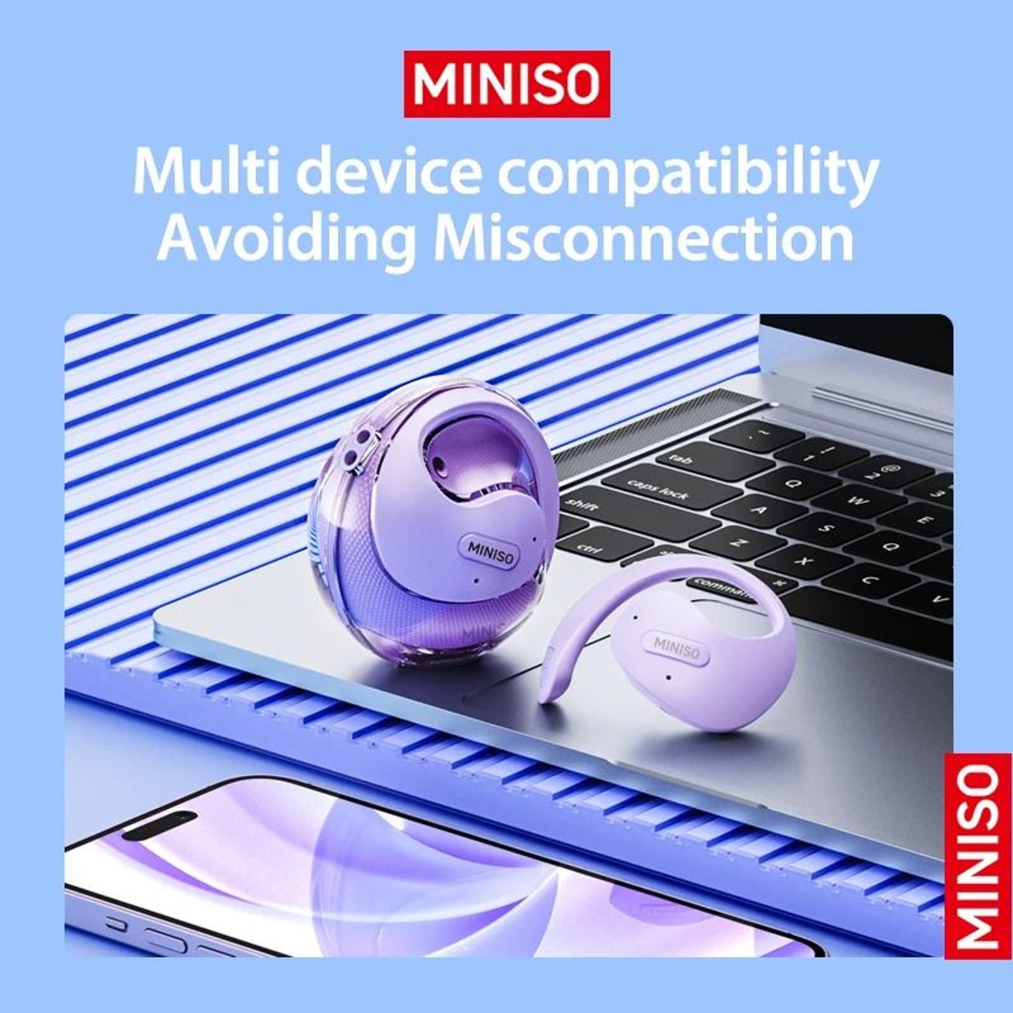 MINISO X15PRO Translation Earphones Wireless Headset 5