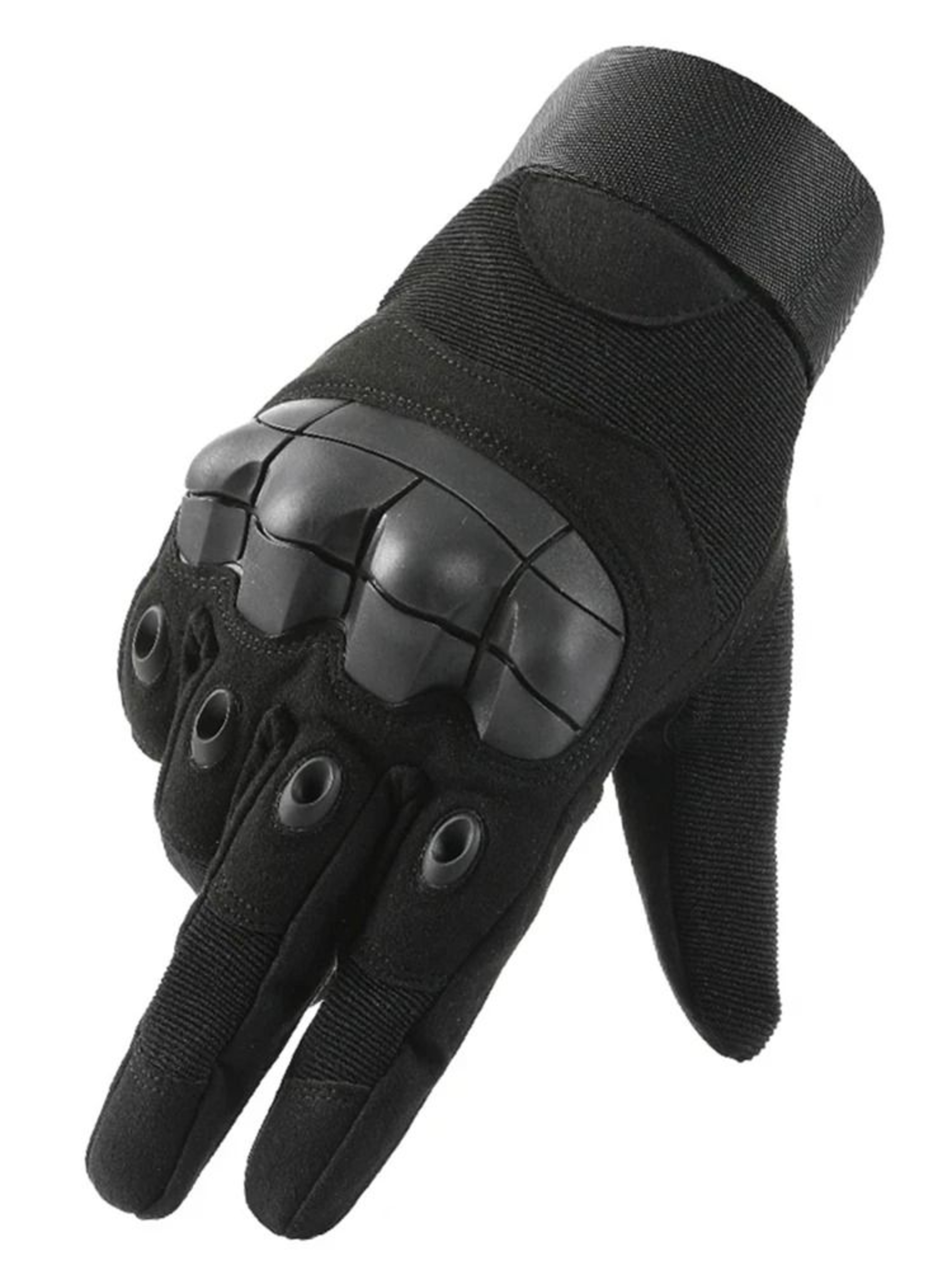 Touch Screen Tactical Gloves With Hard Knuckle Protection 13