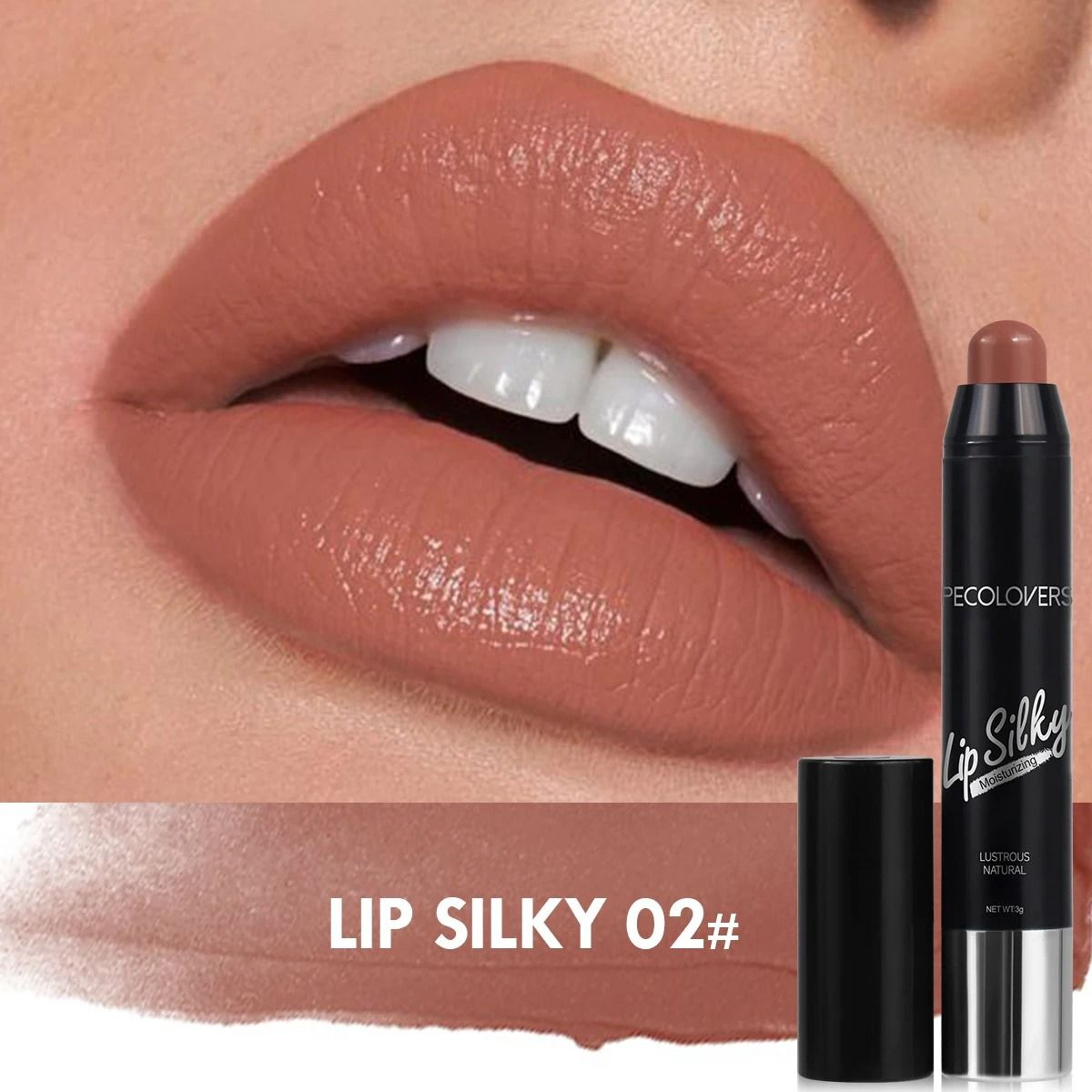 Matte Lipstick Pencil Waterproof Long Lasting 7