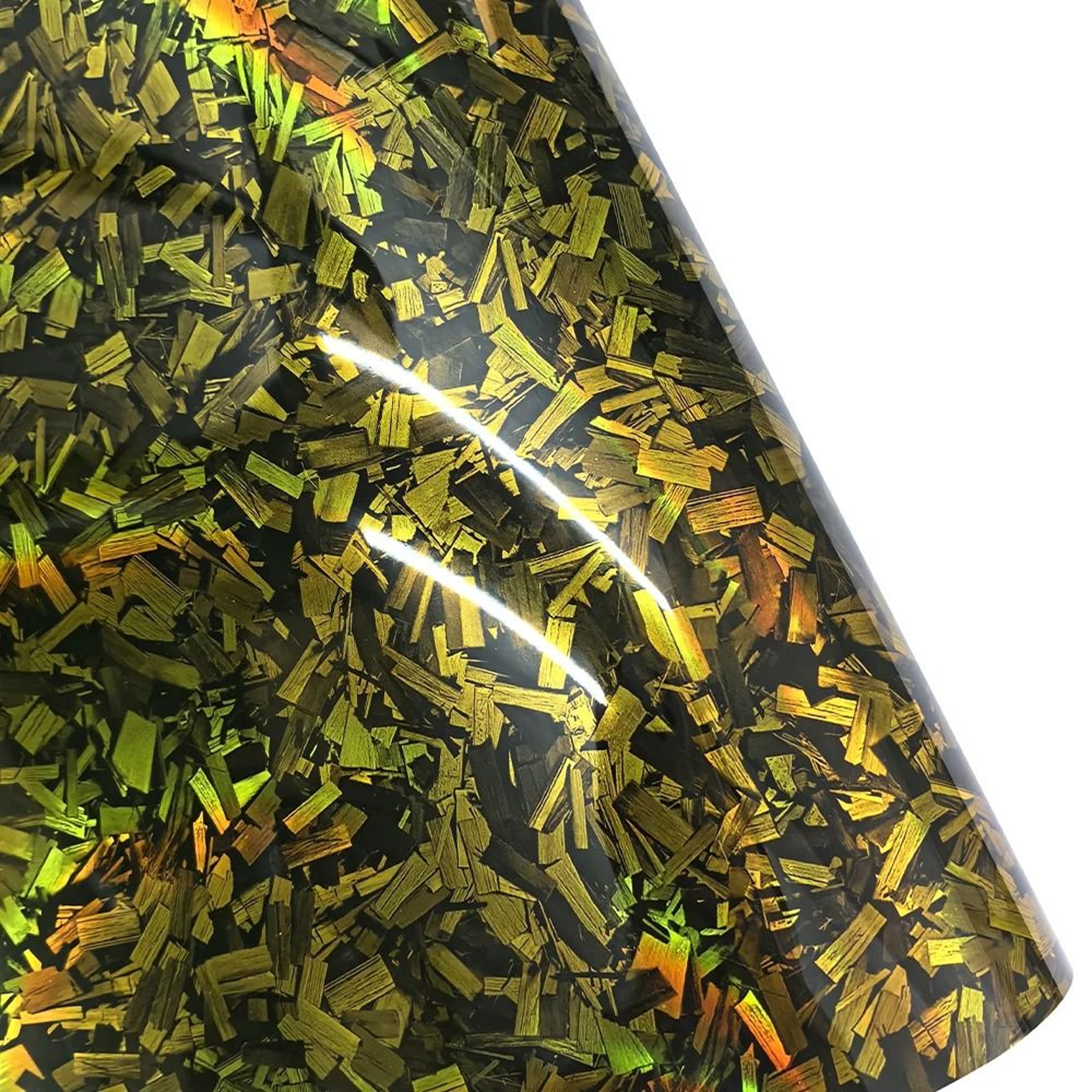 High Gloss Forged Carbon Fiber Car Hood Vinyl Sticker 17