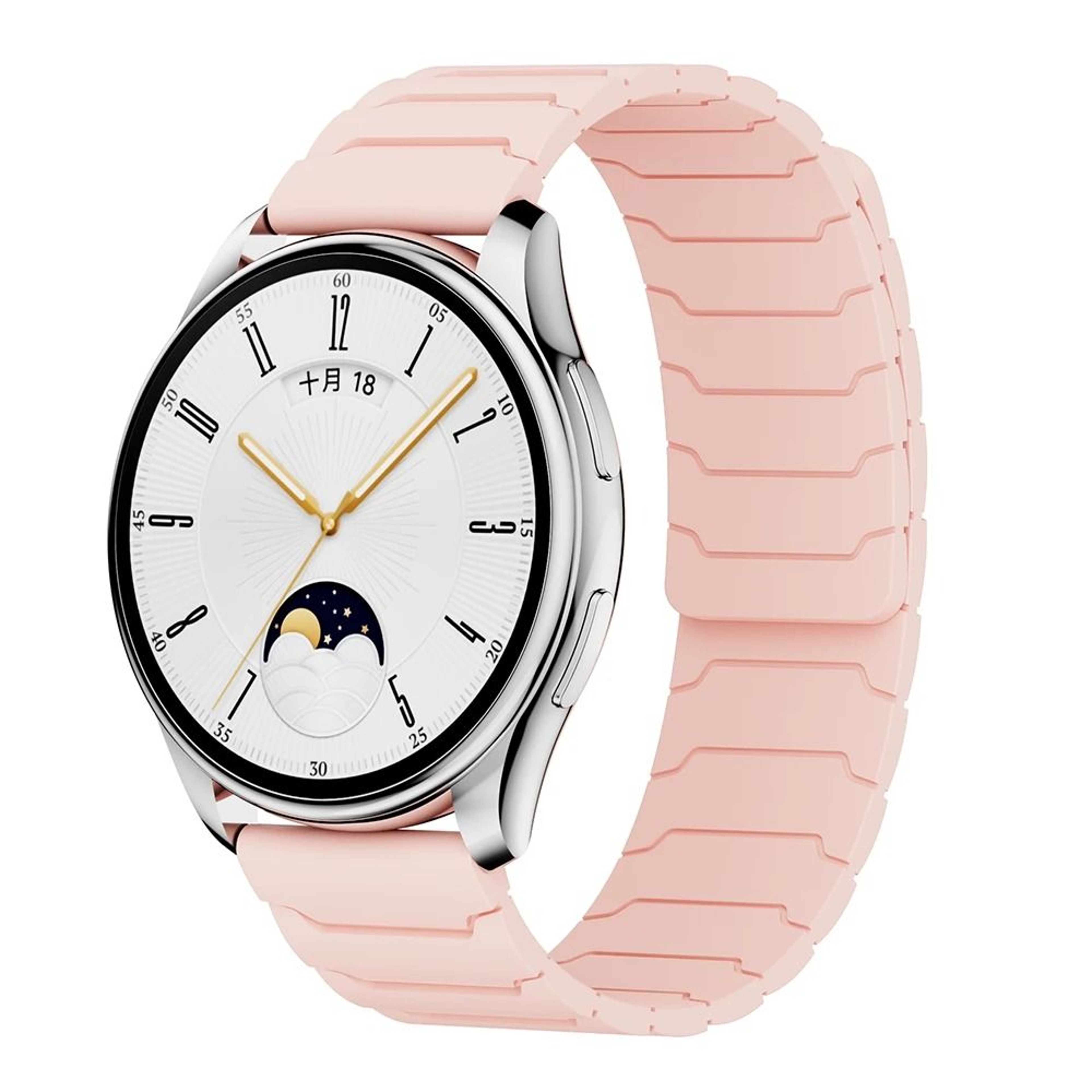 Silicone Magnetic Band For 22mm Samsung Galaxy  Huawei Watches 10
