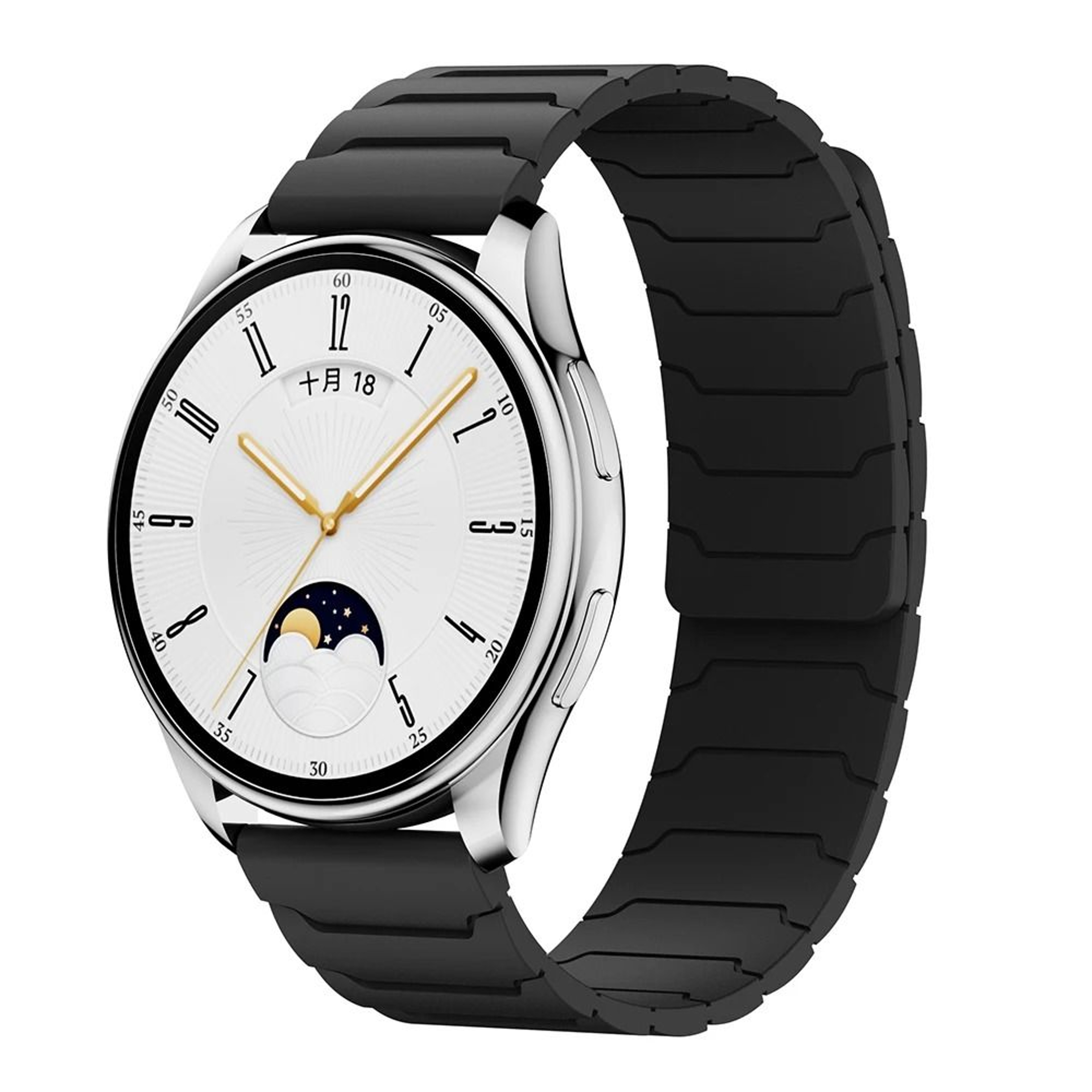 Silicone Magnetic Band For 22mm Samsung Galaxy  Huawei Watches 16
