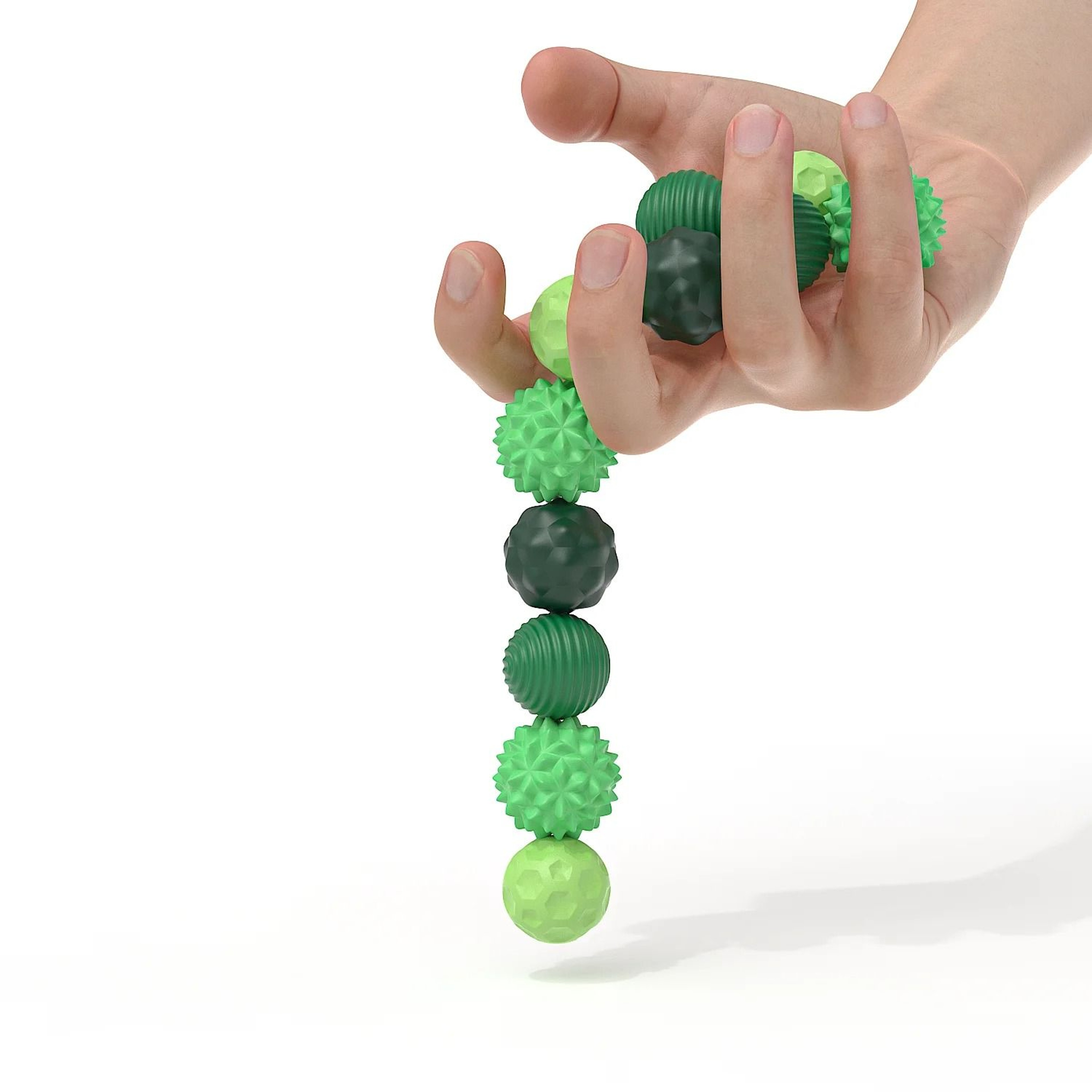 Silicone Magnetic Sensory Fidget Balls Set For Anxiety And Stress Relief 4