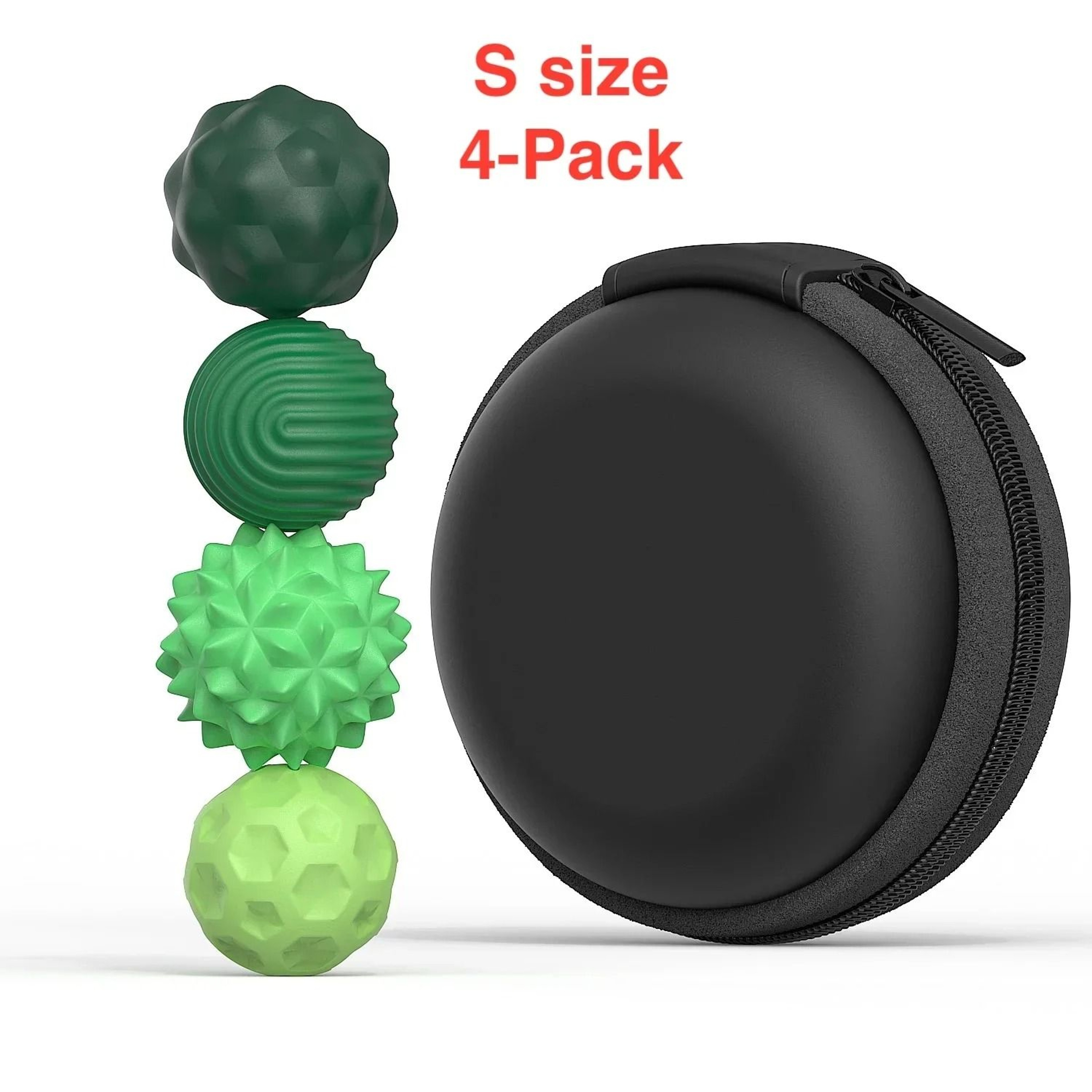 Silicone Magnetic Sensory Fidget Balls Set For Anxiety And Stress Relief 8