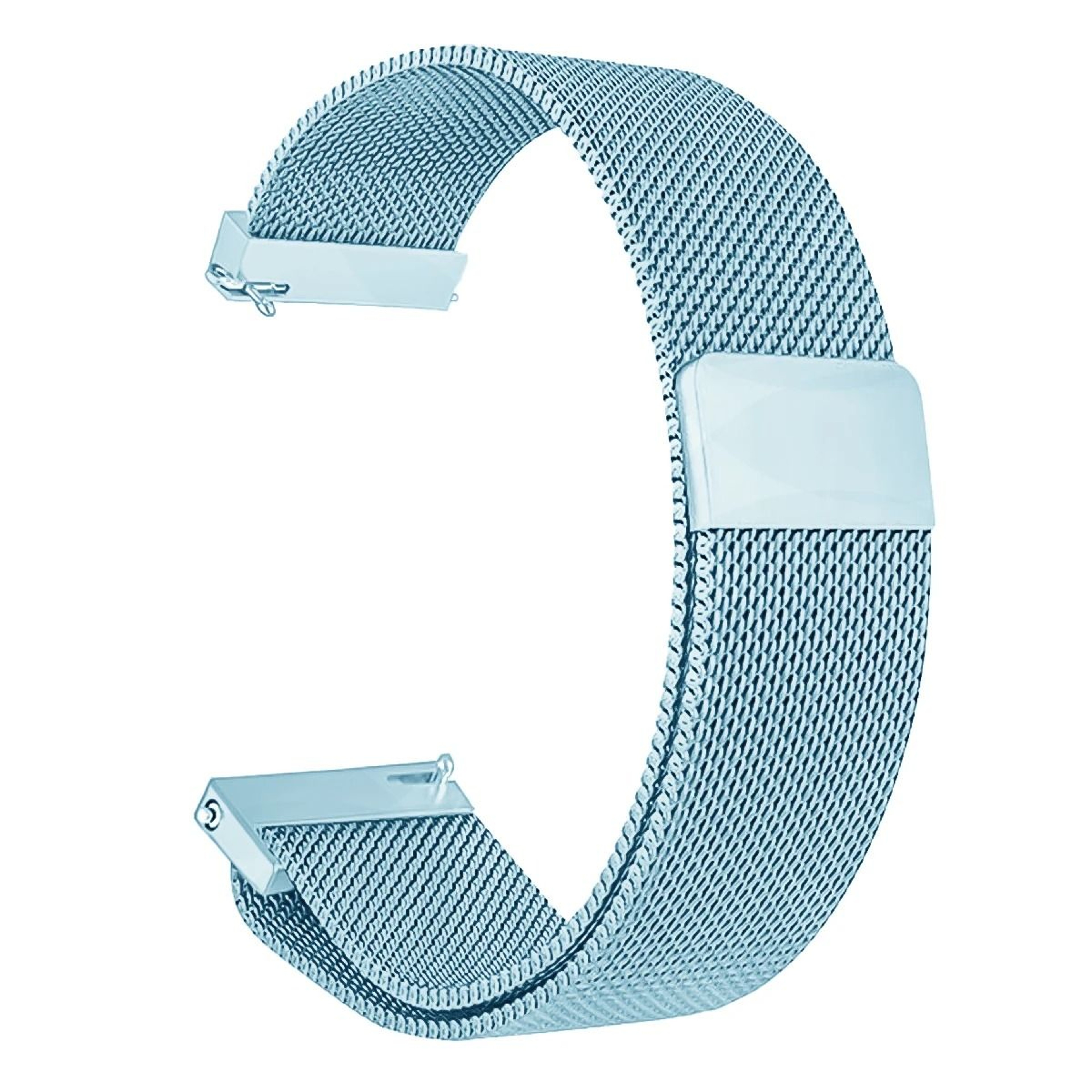 Magnetic Milanese Stainless Steel Watch Strap 20mm 22mm For Samsung Galaxy And Huawei Watches 20