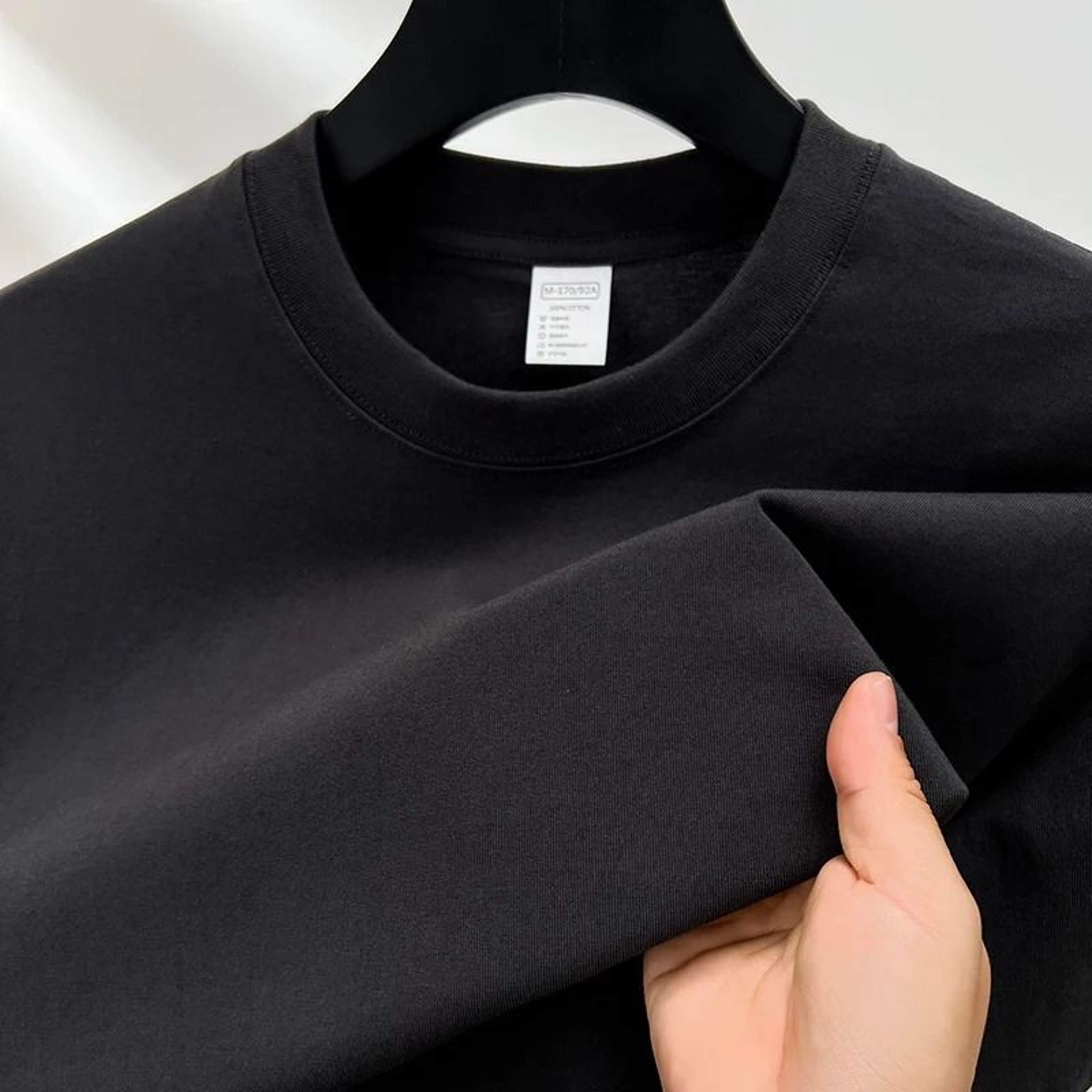 Mens Pure Cotton Short Sleeve Round Neck Casual T Shirt 10