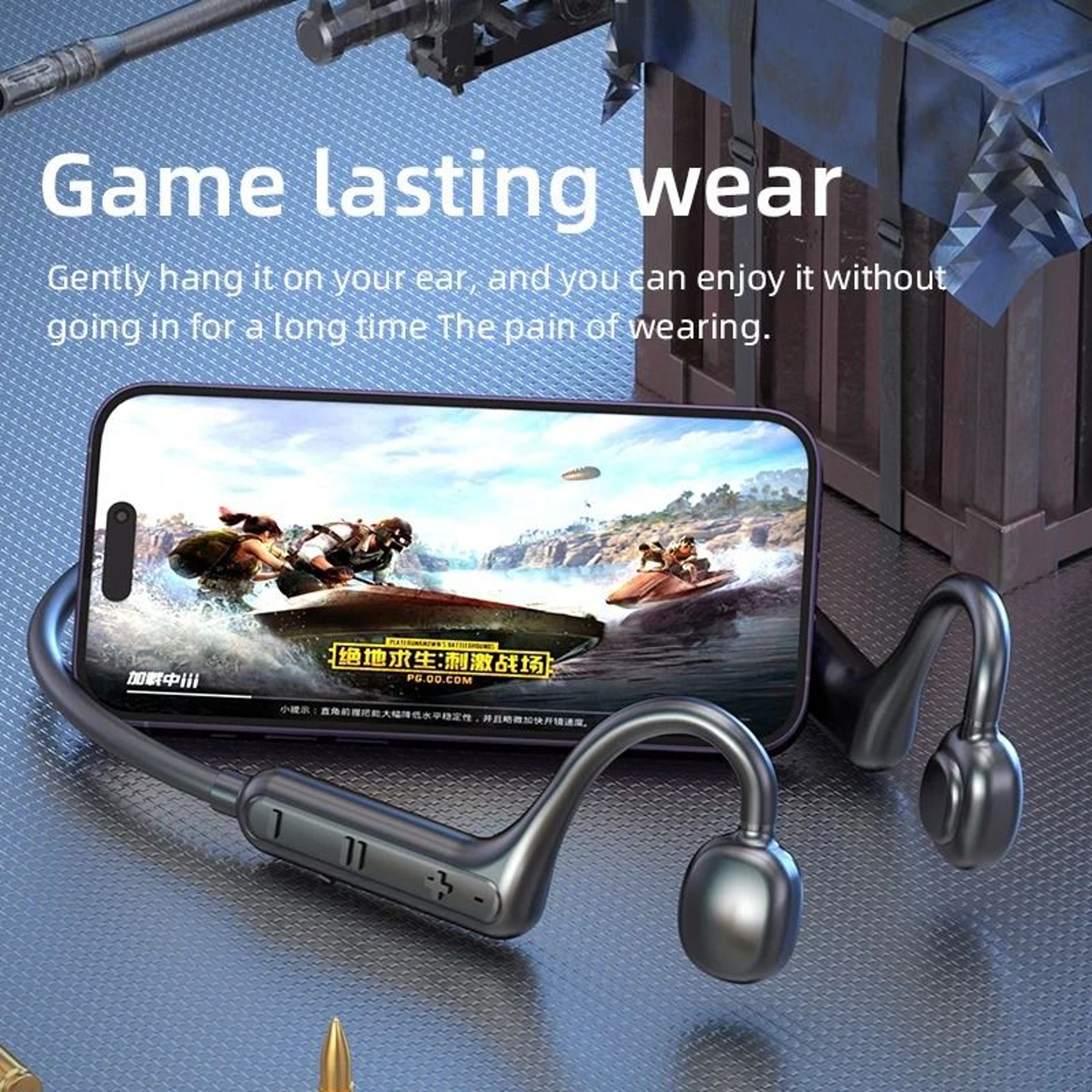 KS15 Bluetooth Neck Mounted Wireless Earphones 1