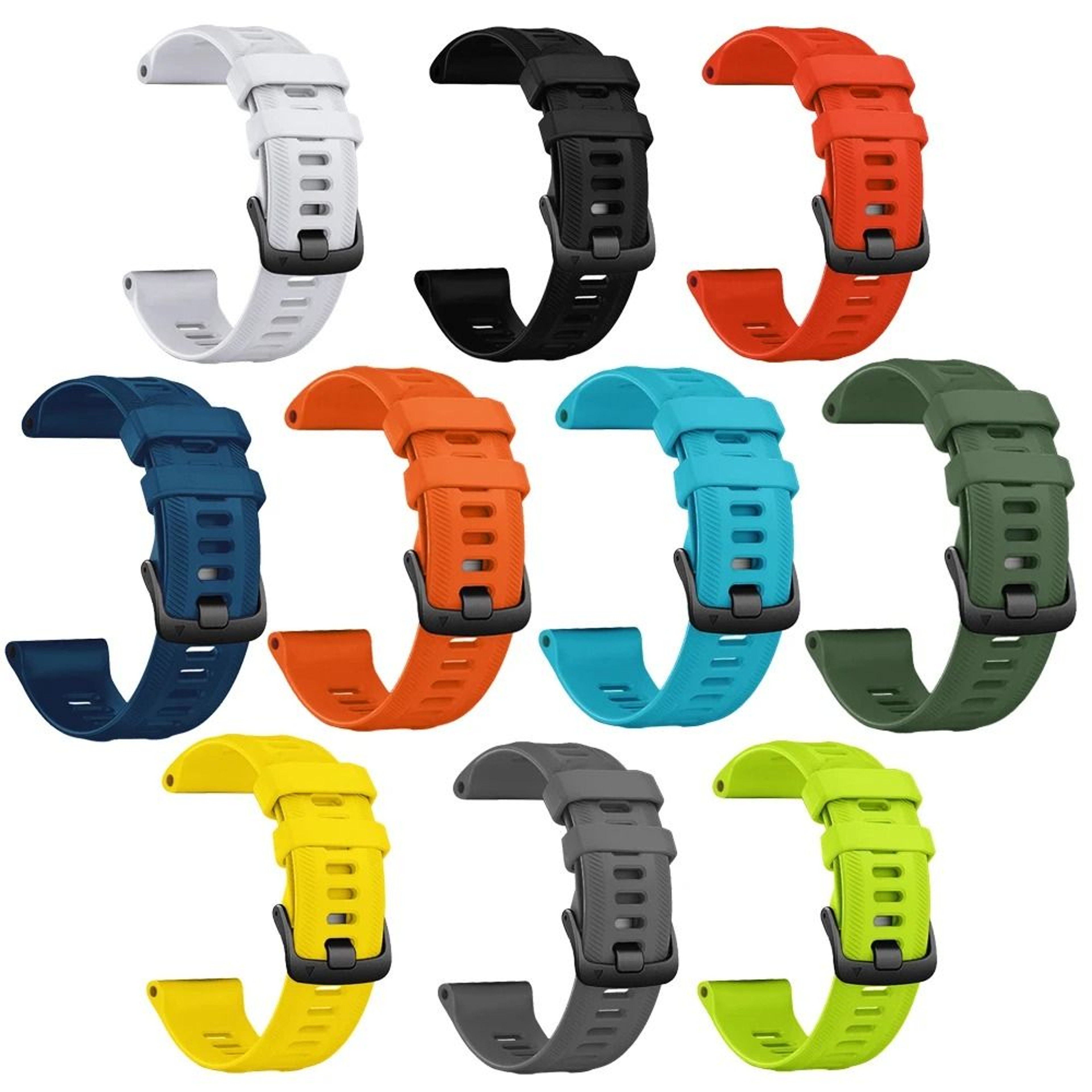 Sports Silicone Strap For Garmin Forerunner 965 955 970 945 935 22mm Replacement Band 5