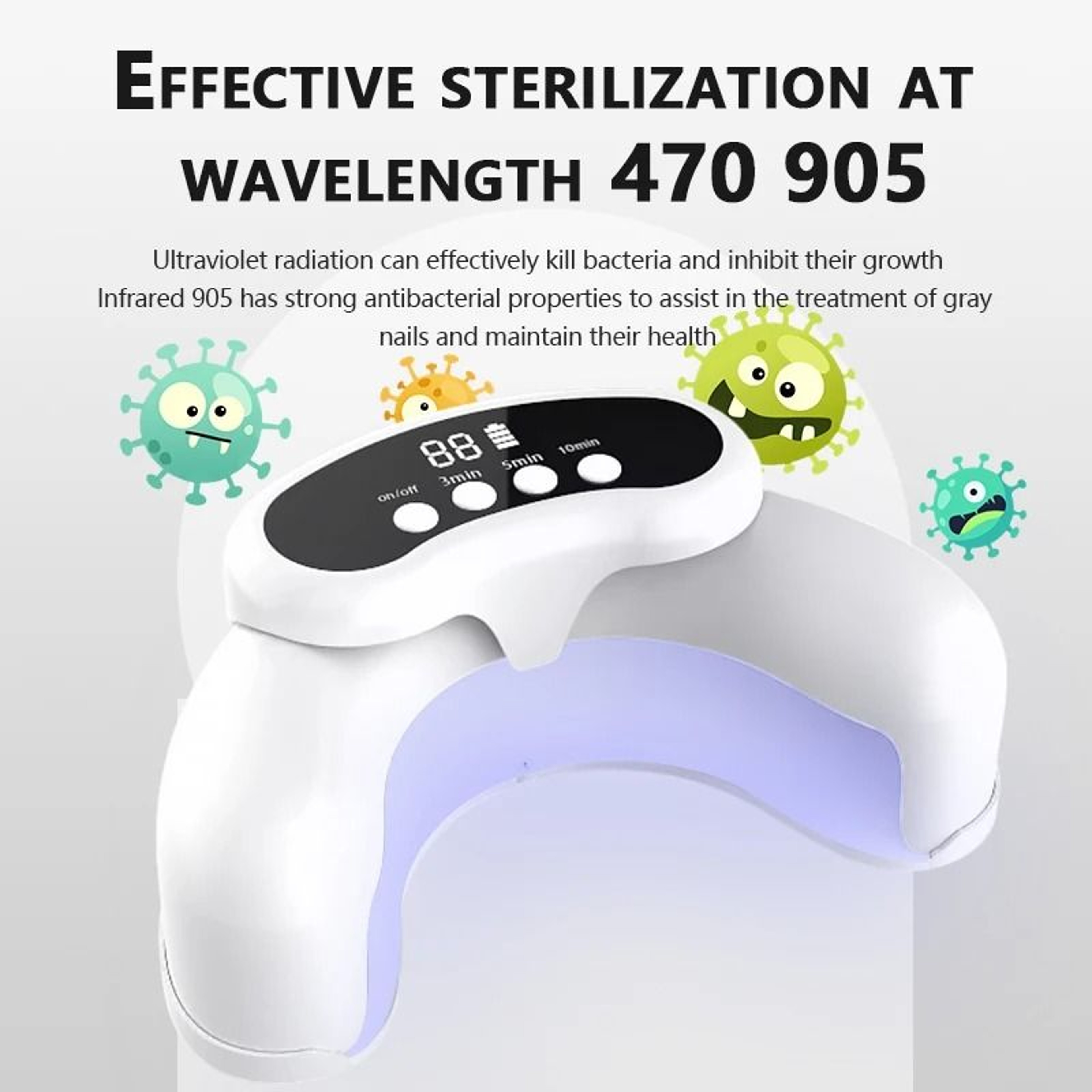 Fungal Nail Laser Treatment Device For Toenail And Fingernail Therapy 2