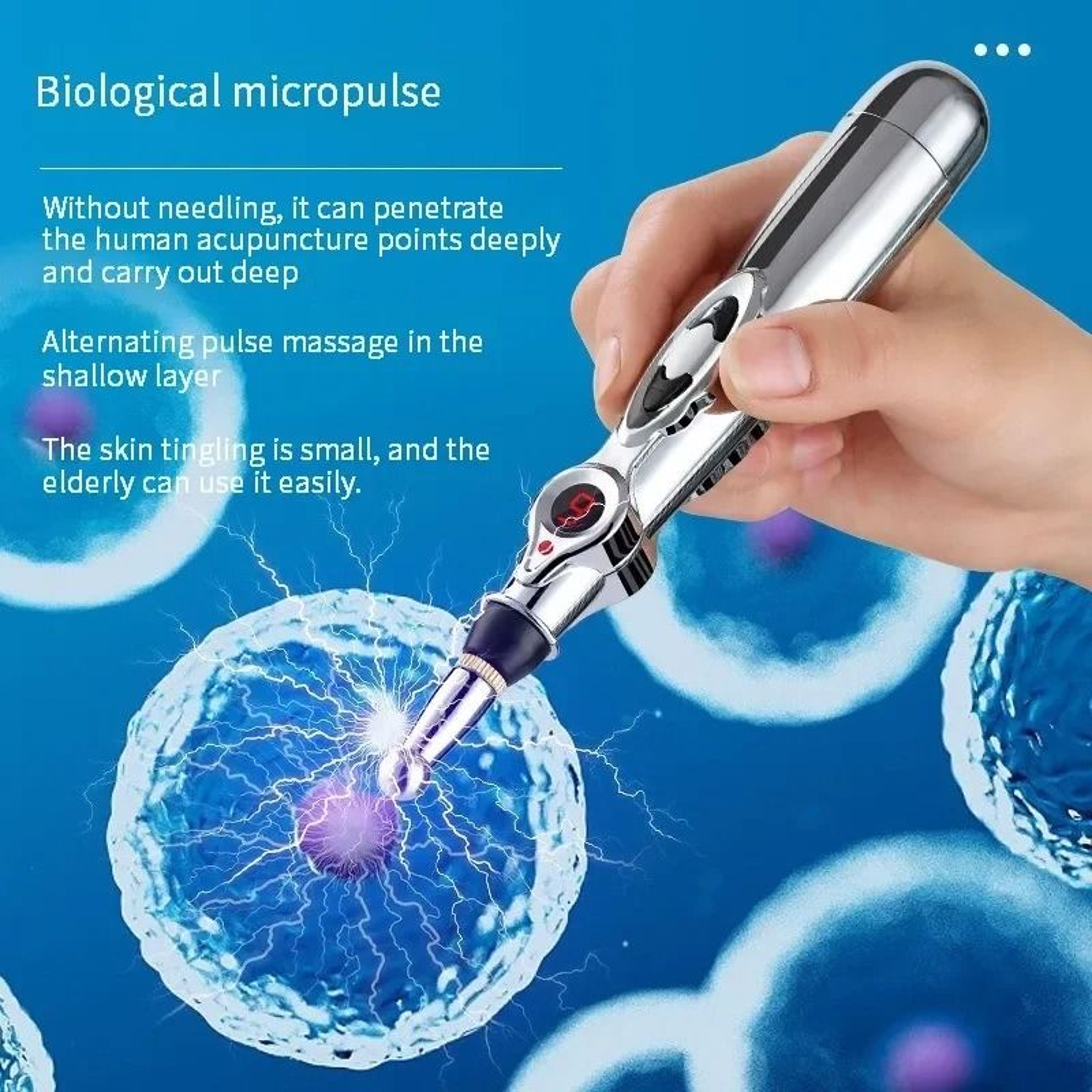 Electronic Acupuncture Pen Meridian Energy Point Pain Relief Device 1