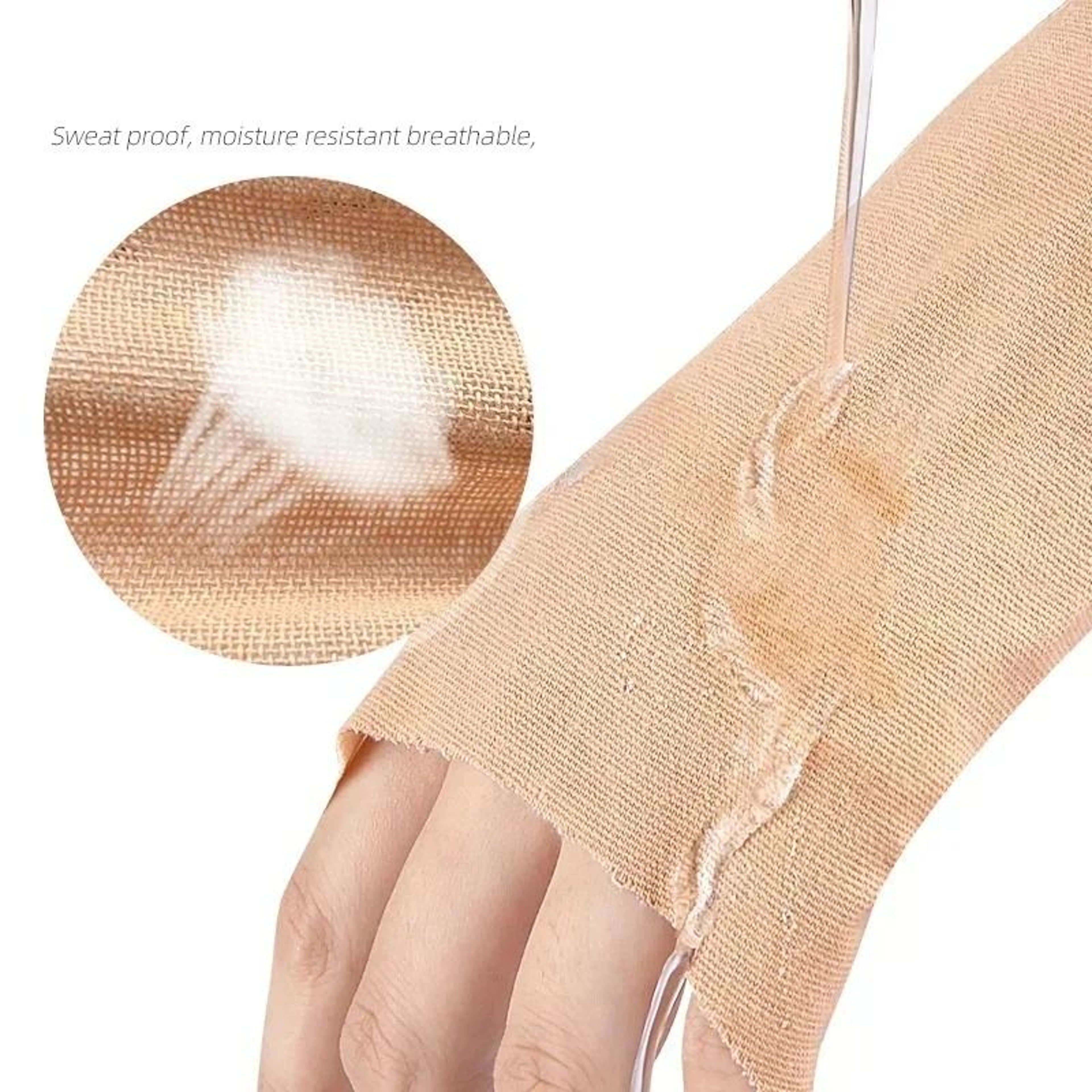 V Shaped Anti Friction Thigh Tape Invisible Sweat Absorption Patch 5