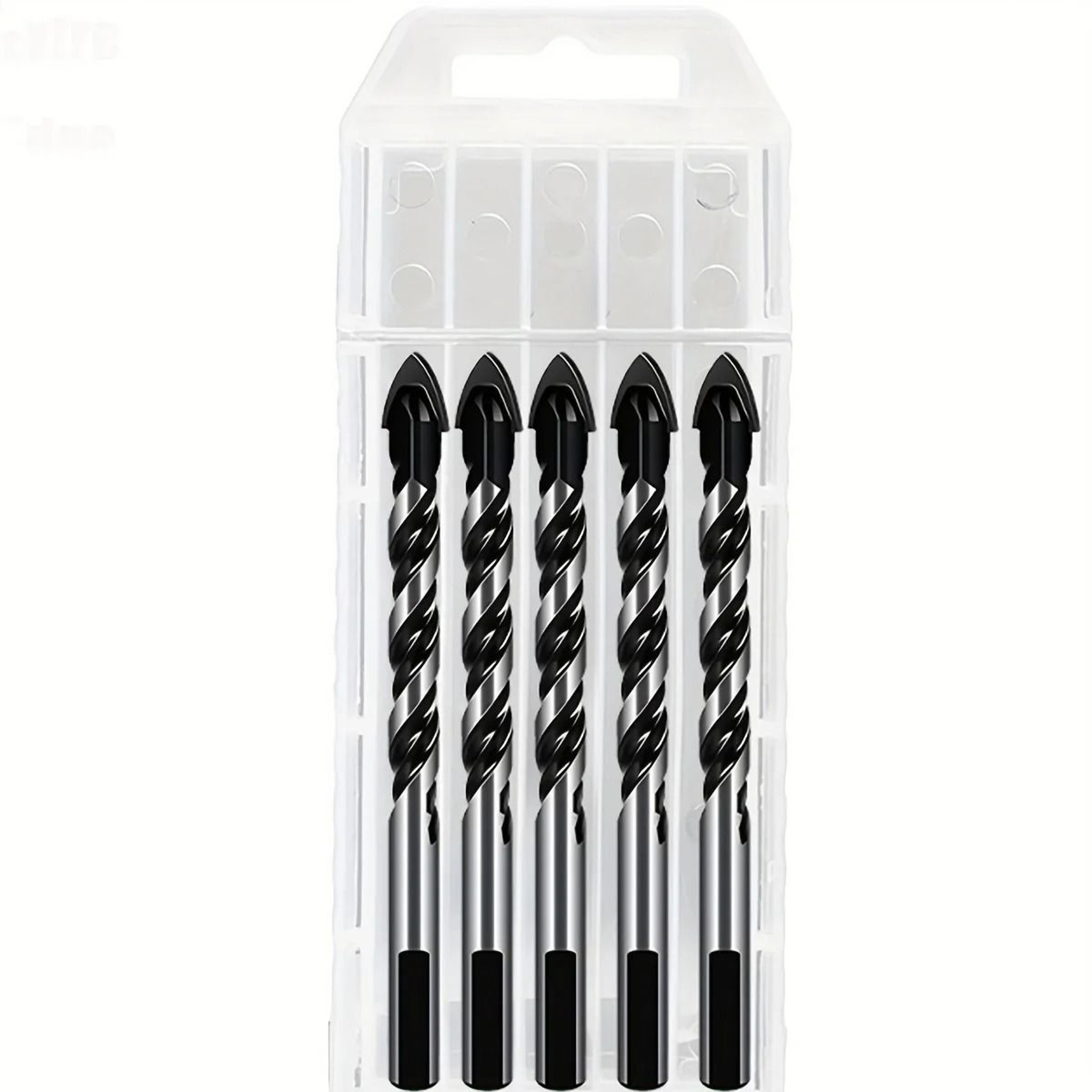 Concrete Drill Bit Kit 10 Piece Set For Glass Plastic Wood And Brick 7