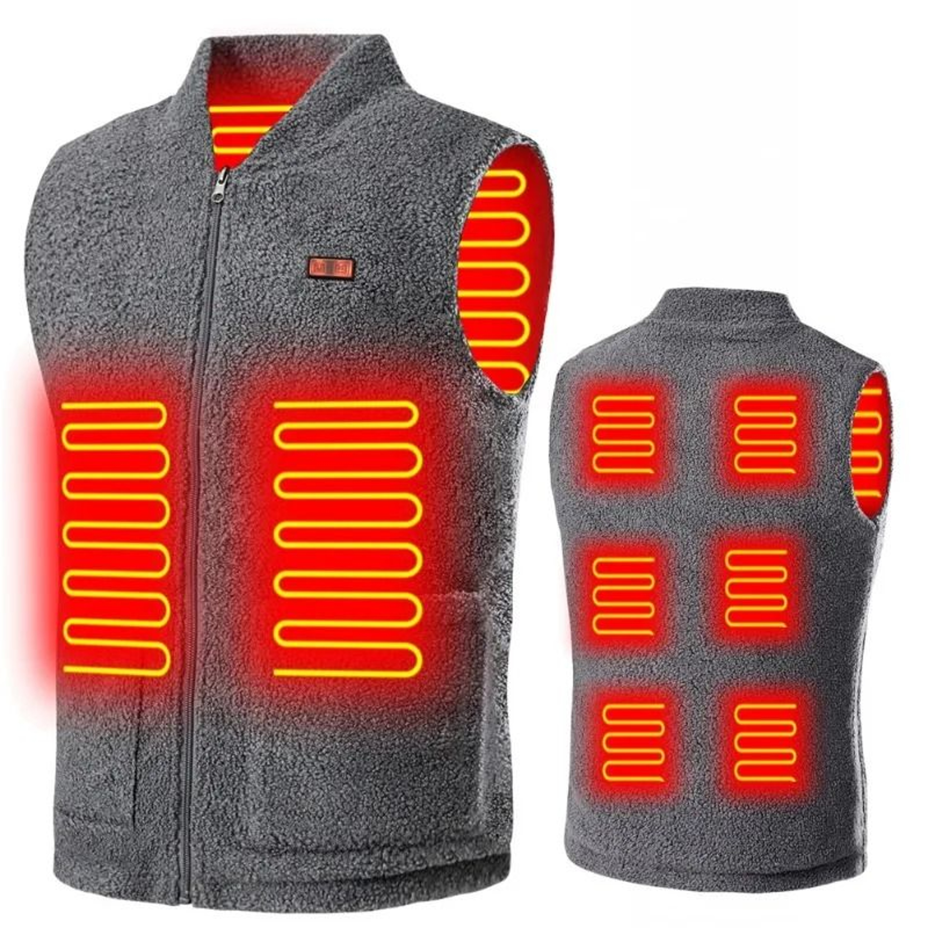Winter USB Heated Vest With Adjustable Temperature And Long Battery Life 0