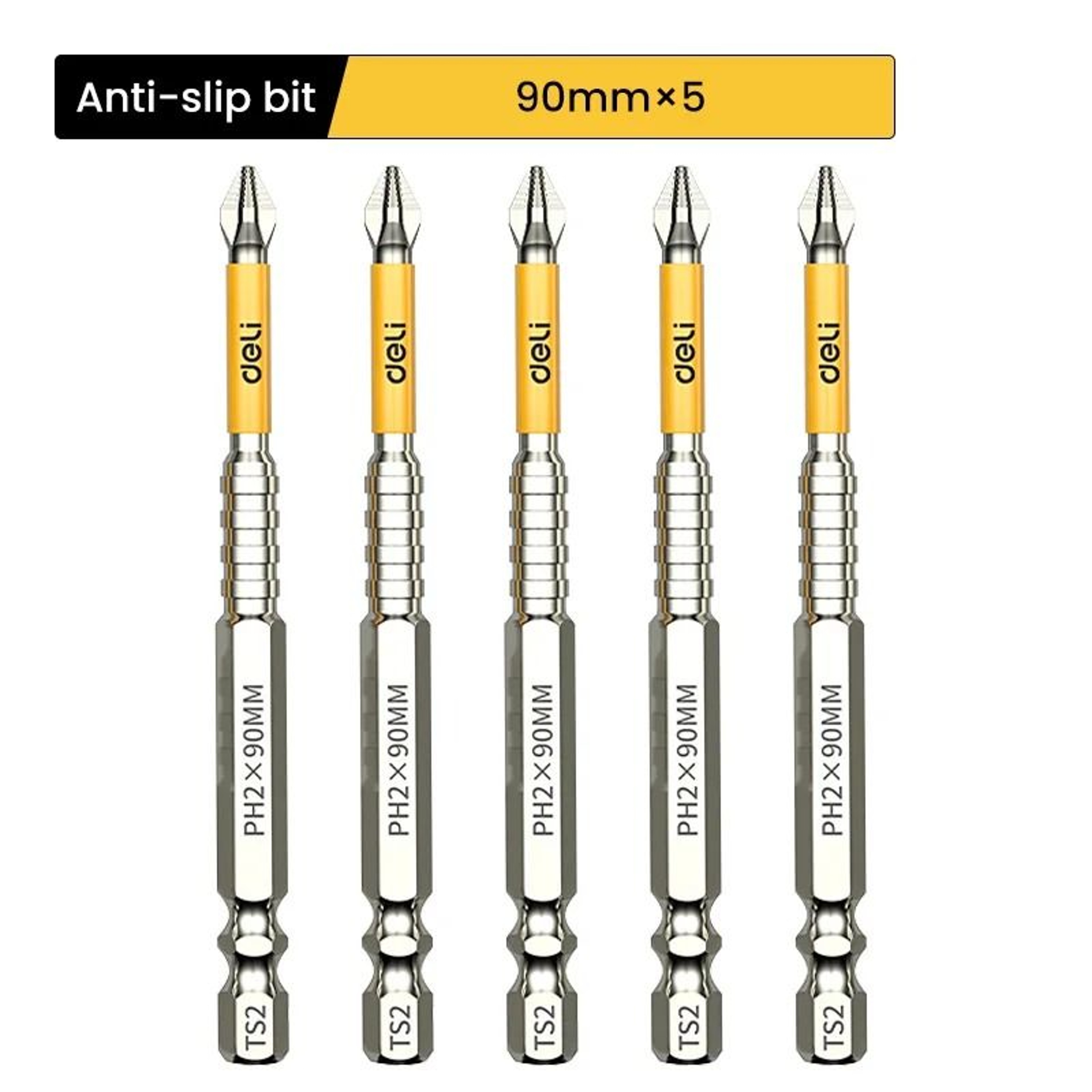 Non Slip PH2 Magnetic Batch Bit Cross Screwdriver Set 11
