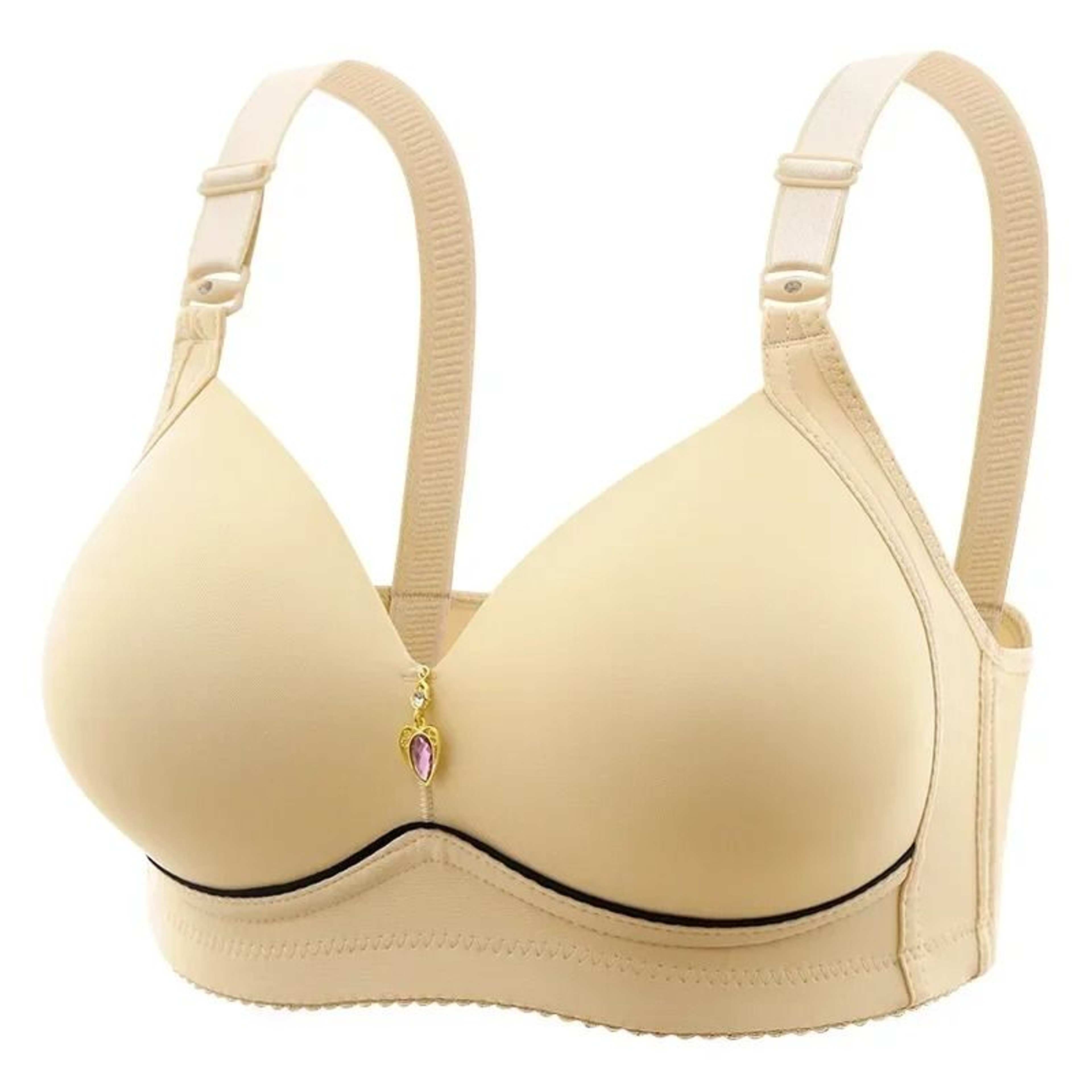 Mom Brassiere Without Steel Ring Breathable Gathered Thin Cup Bra 6