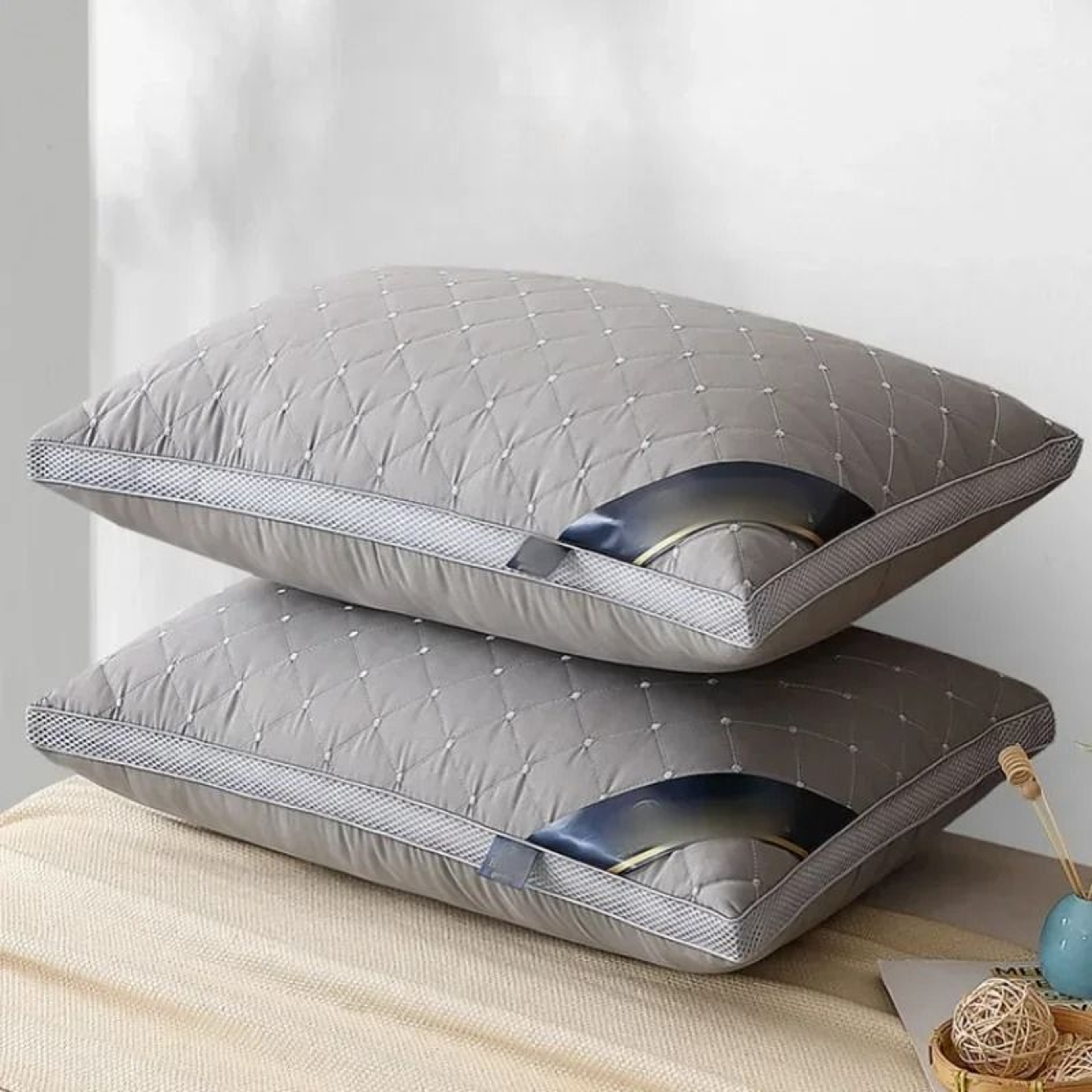 Orthopedic Pillow Cervical Support For Neck Sleep Aid High Resilience Core 1