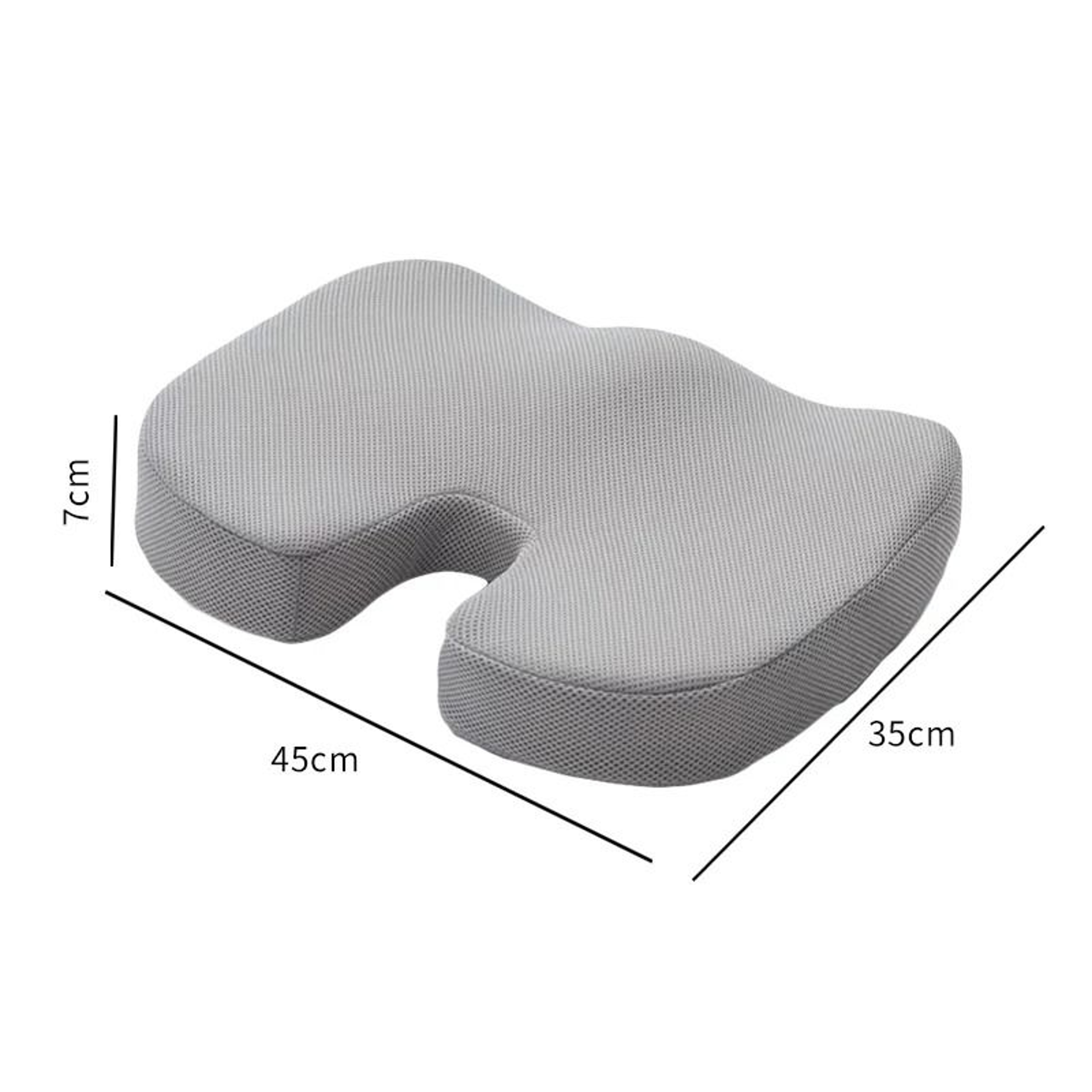 Ergonomic Memory Cotton Office Cushion Hemorrhoid Relief Chair Pad 5