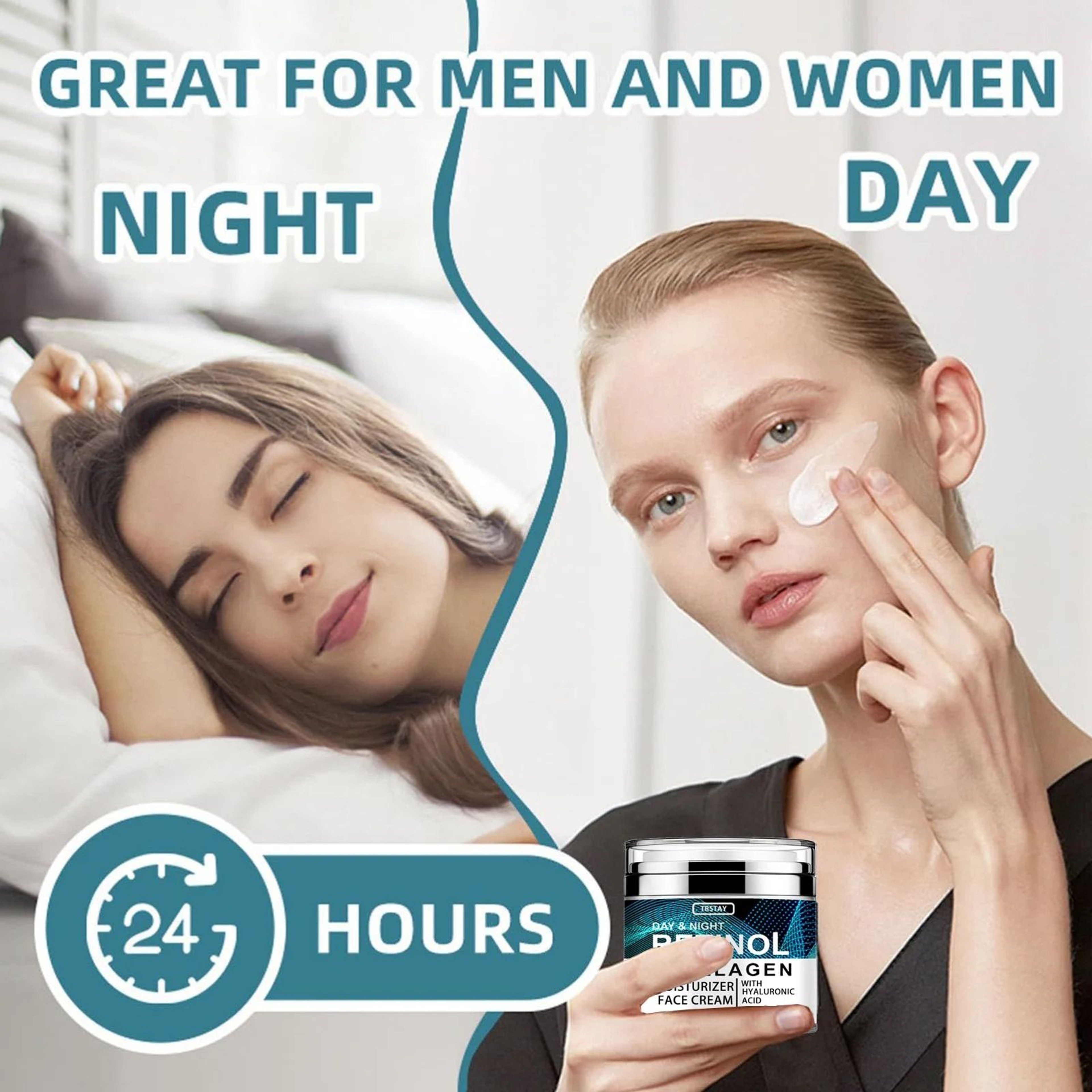 Collagen Retinol Hyaluronic Acid Face Cream 3